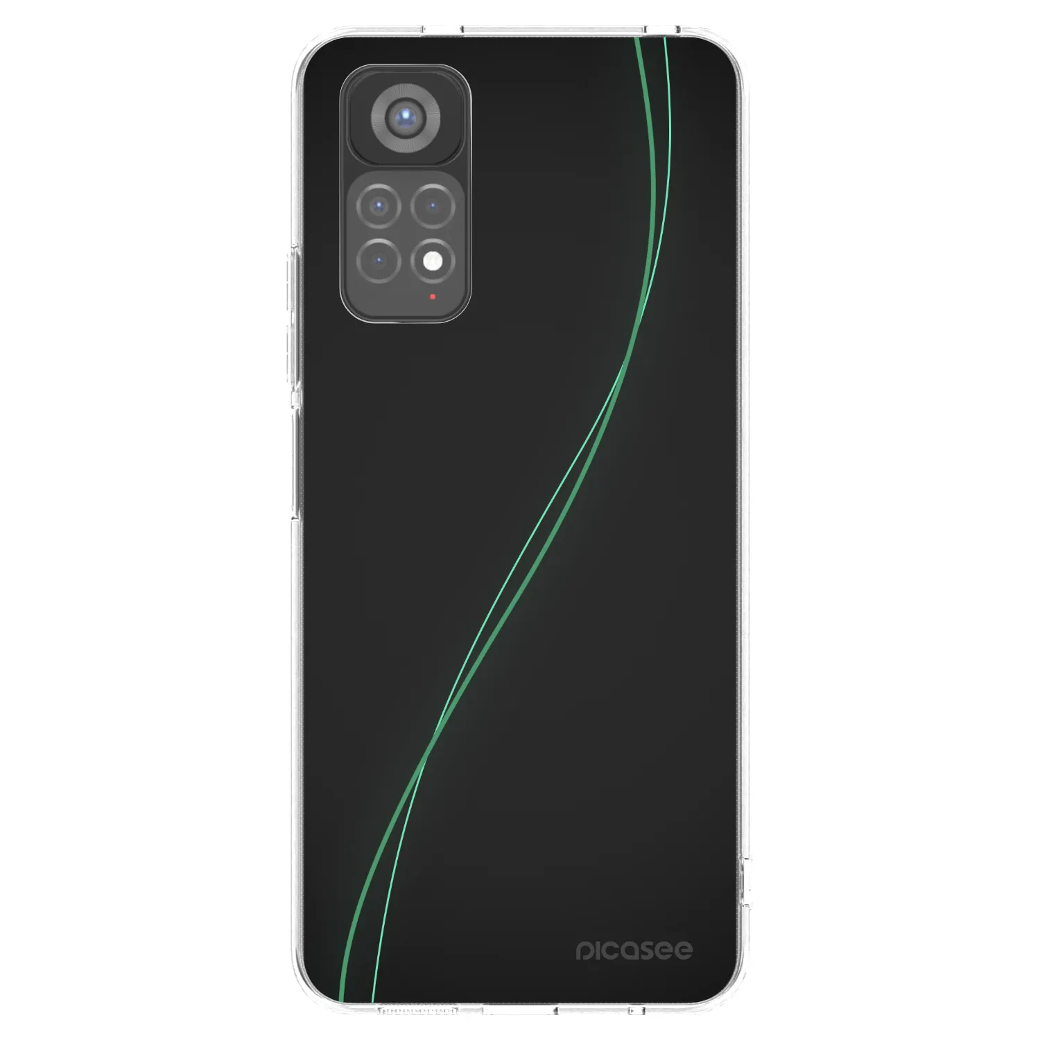 Picasee silikonski prozorni ovitek za Xiaomi Redmi Note 11S 5G - Be Different