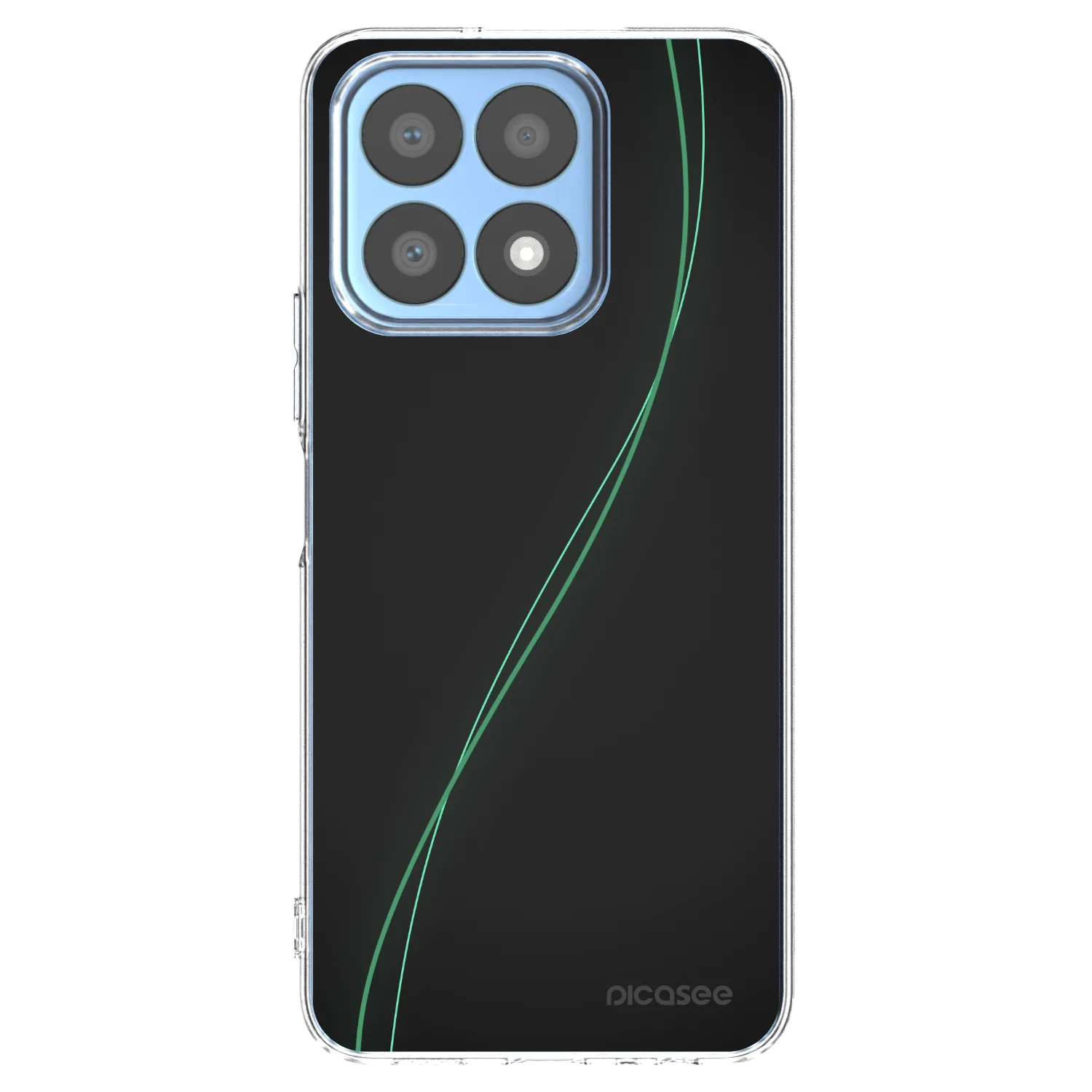 Picasee silikonski prozorni ovitek za Honor X8a - Be Different