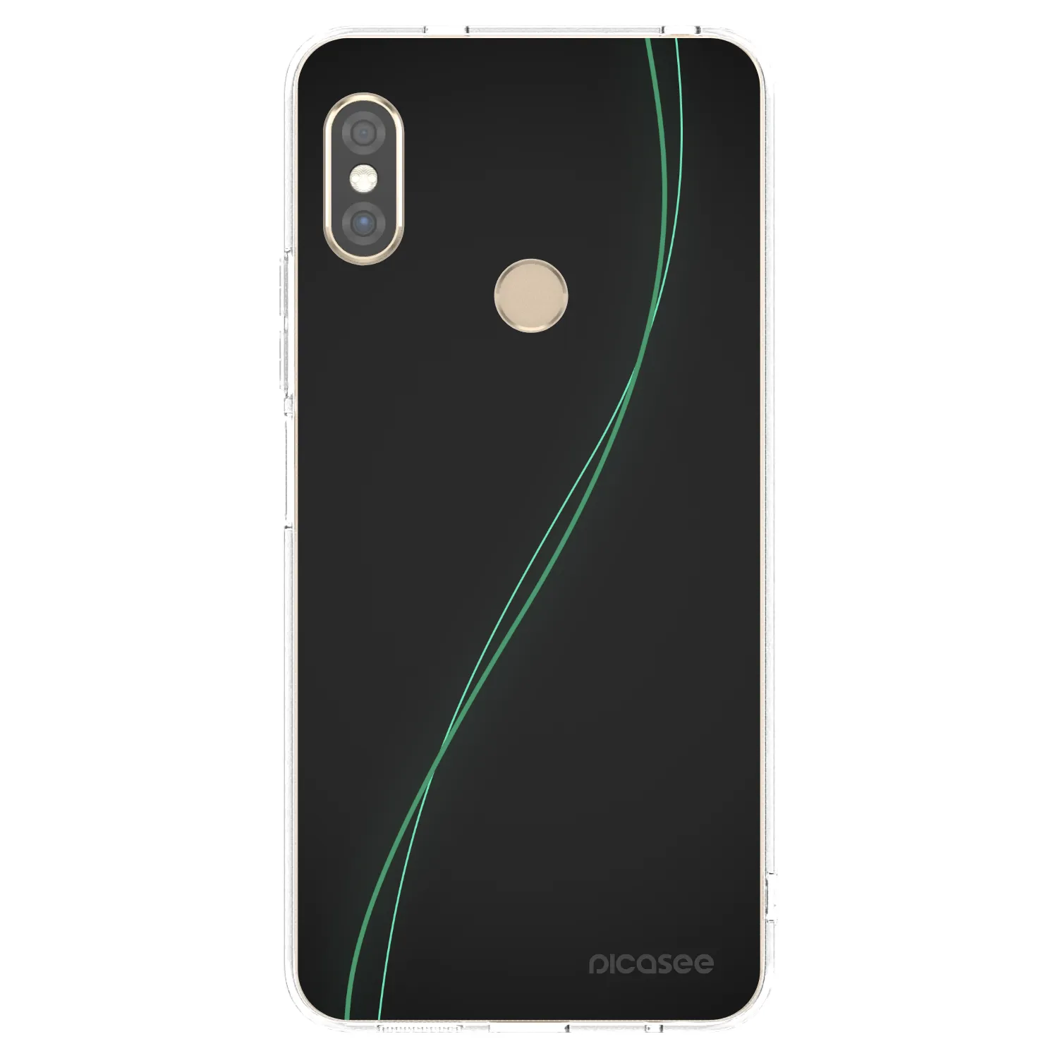 Picasee silikonski prozorni ovitek za Xiaomi Redmi Note 5 Global - Be Different