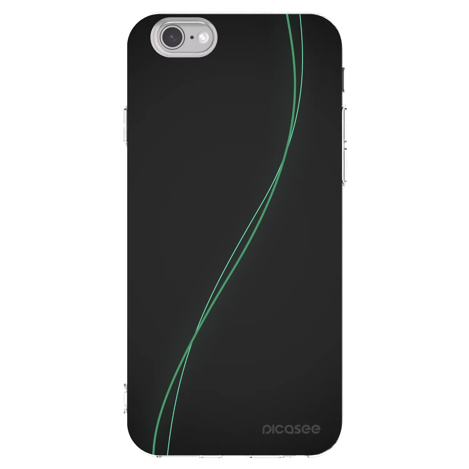 Picasee silikonski prozorni ovitek za Apple iPhone 6/6S - Be Different