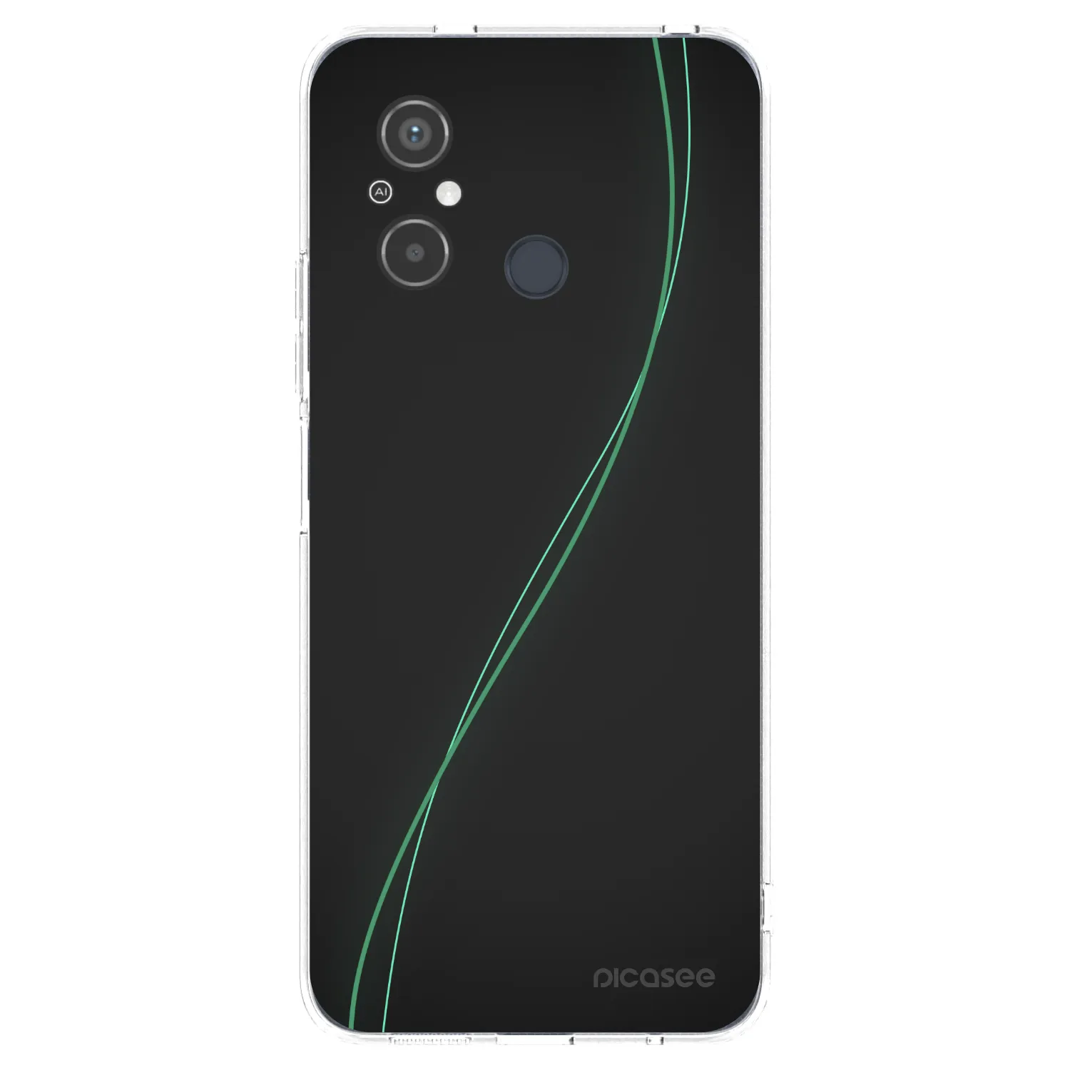 Picasee silikonski prozorni ovitek za Xiaomi Redmi 12C - Be Different