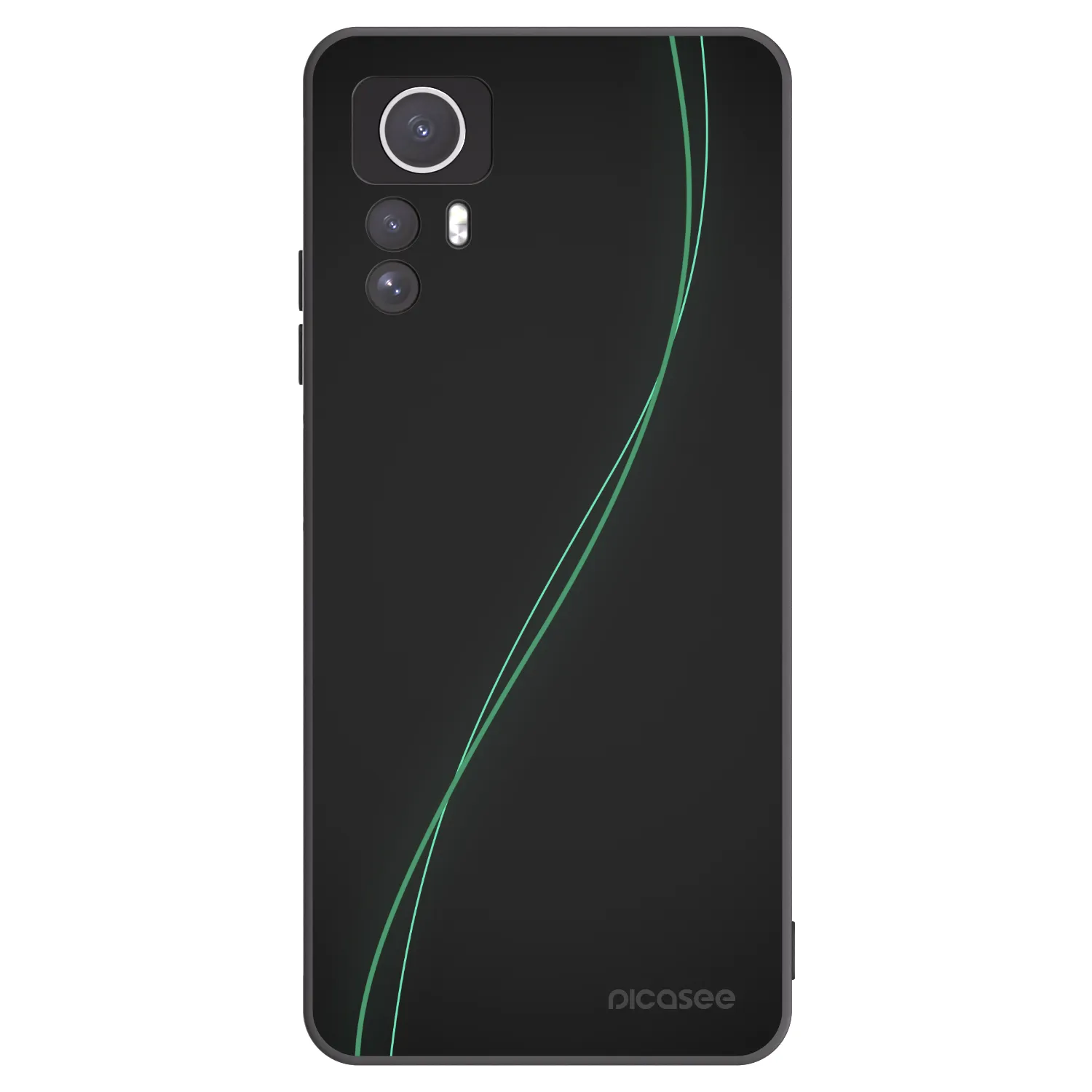 Picasee silikonski črni ovitek za Xiaomi Redmi Note 12S - Be Different