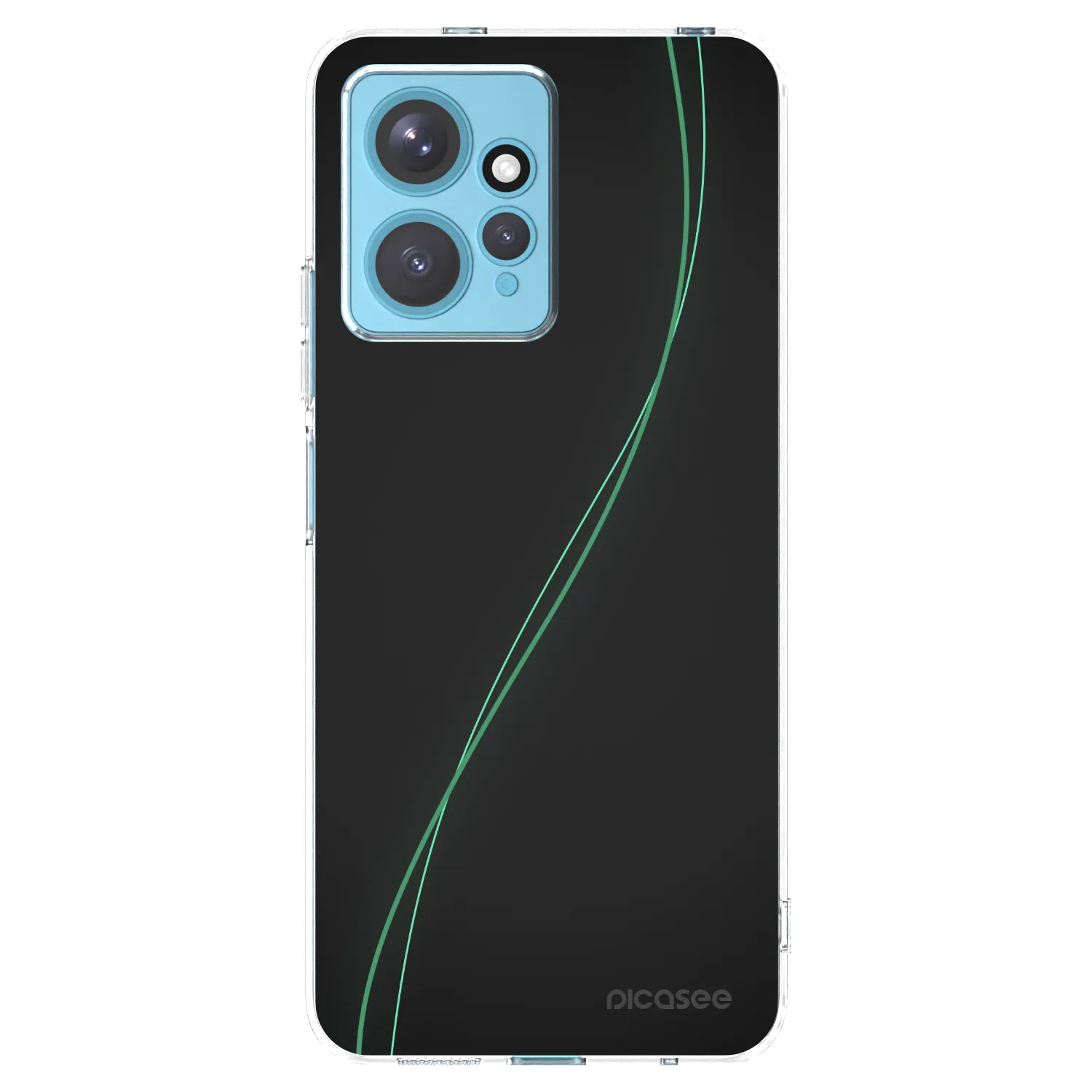 Picasee silikonski prozorni ovitek za Xiaomi Redmi Note 12 4G - Be Different