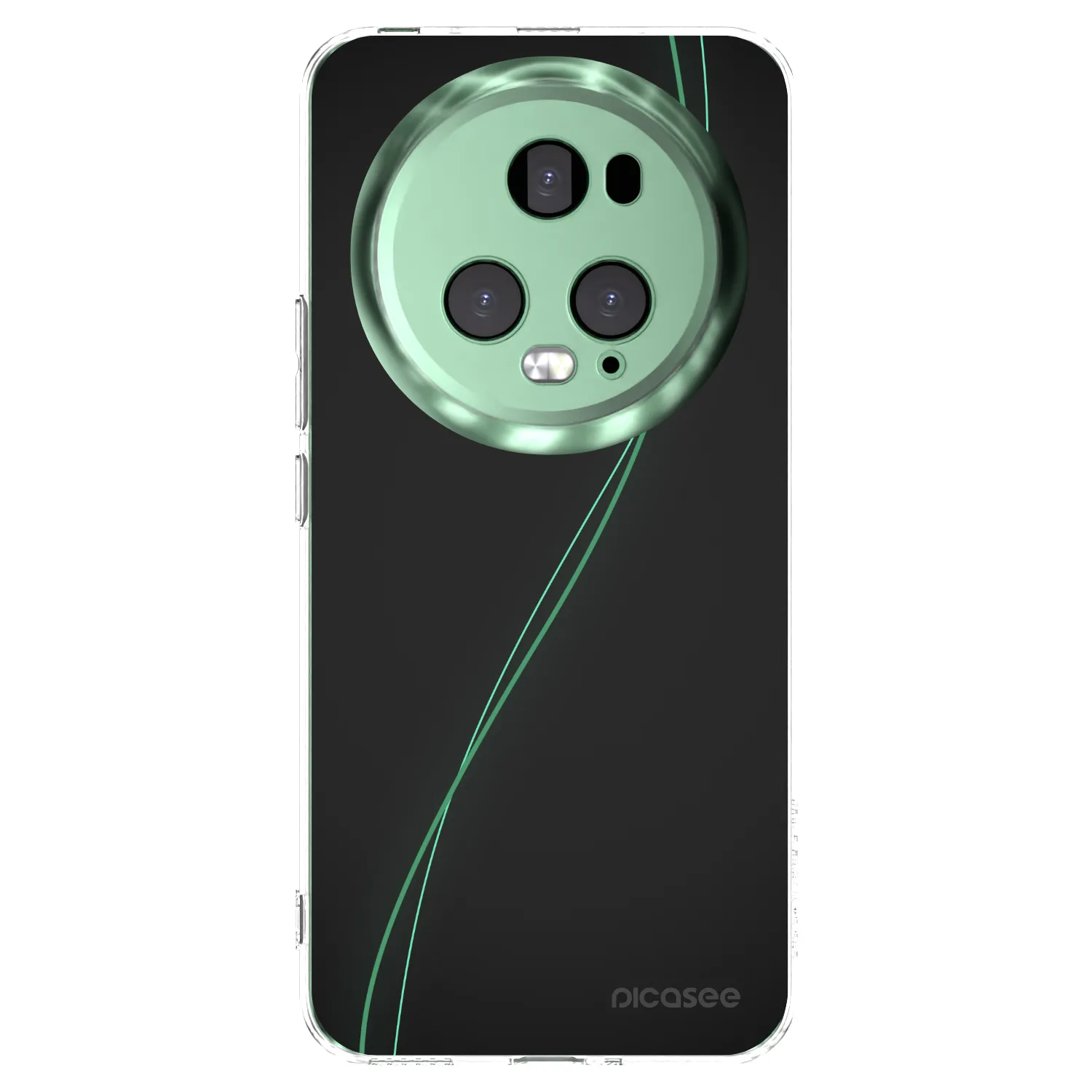 Picasee silikonski prozorni ovitek za Honor Magic5 Pro - Be Different