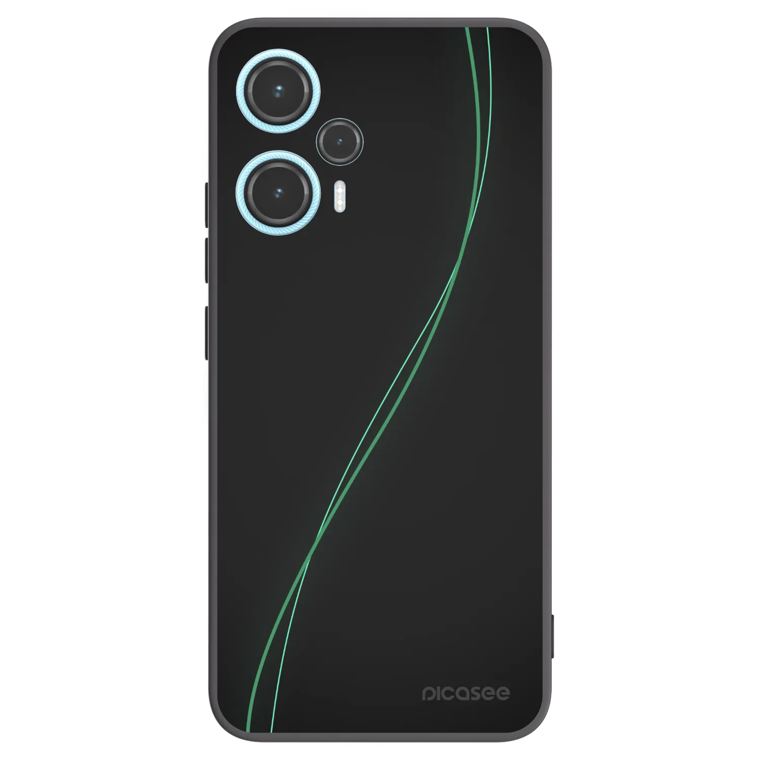 Picasee silikonski črni ovitek za Xiaomi Poco F5 - Be Different