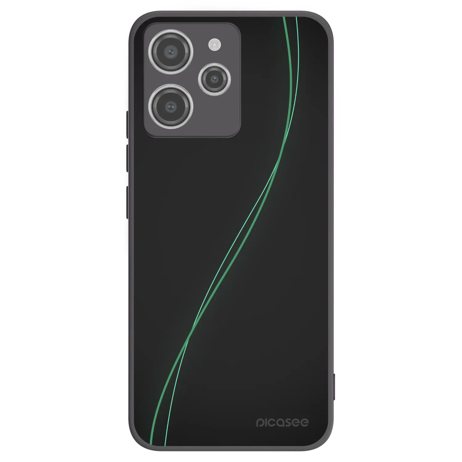 Picasee silikonski črni ovitek za Xiaomi Redmi 12 4G - Be Different