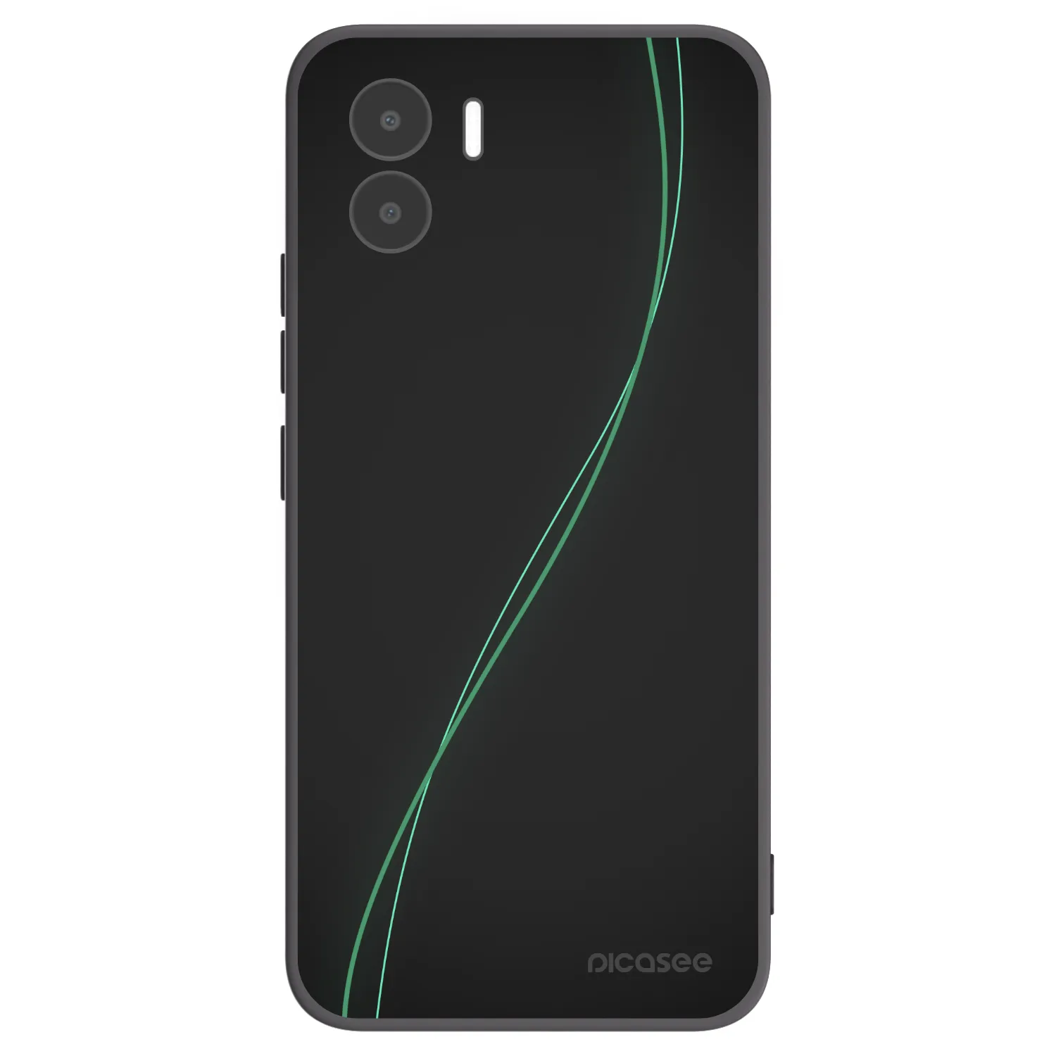 Picasee silikonski črni ovitek za Xiaomi Redmi A2 - Be Different