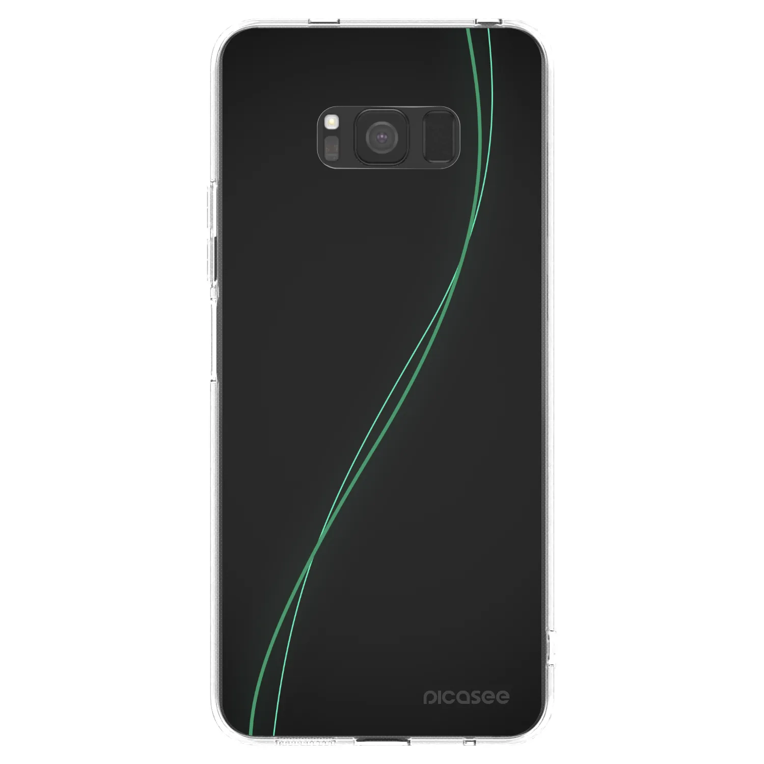 Picasee silikonski prozorni ovitek za Samsung Galaxy S8 G950F - Be Different