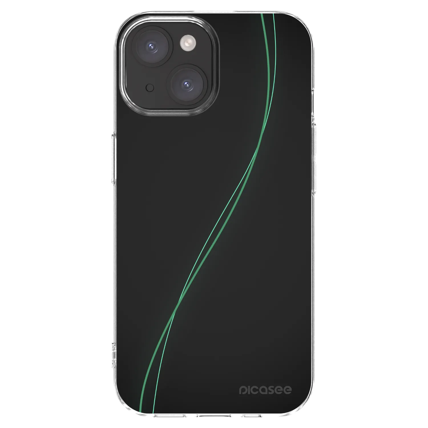 Picasee silikonski prozorni ovitek za Apple iPhone 15 - Be Different