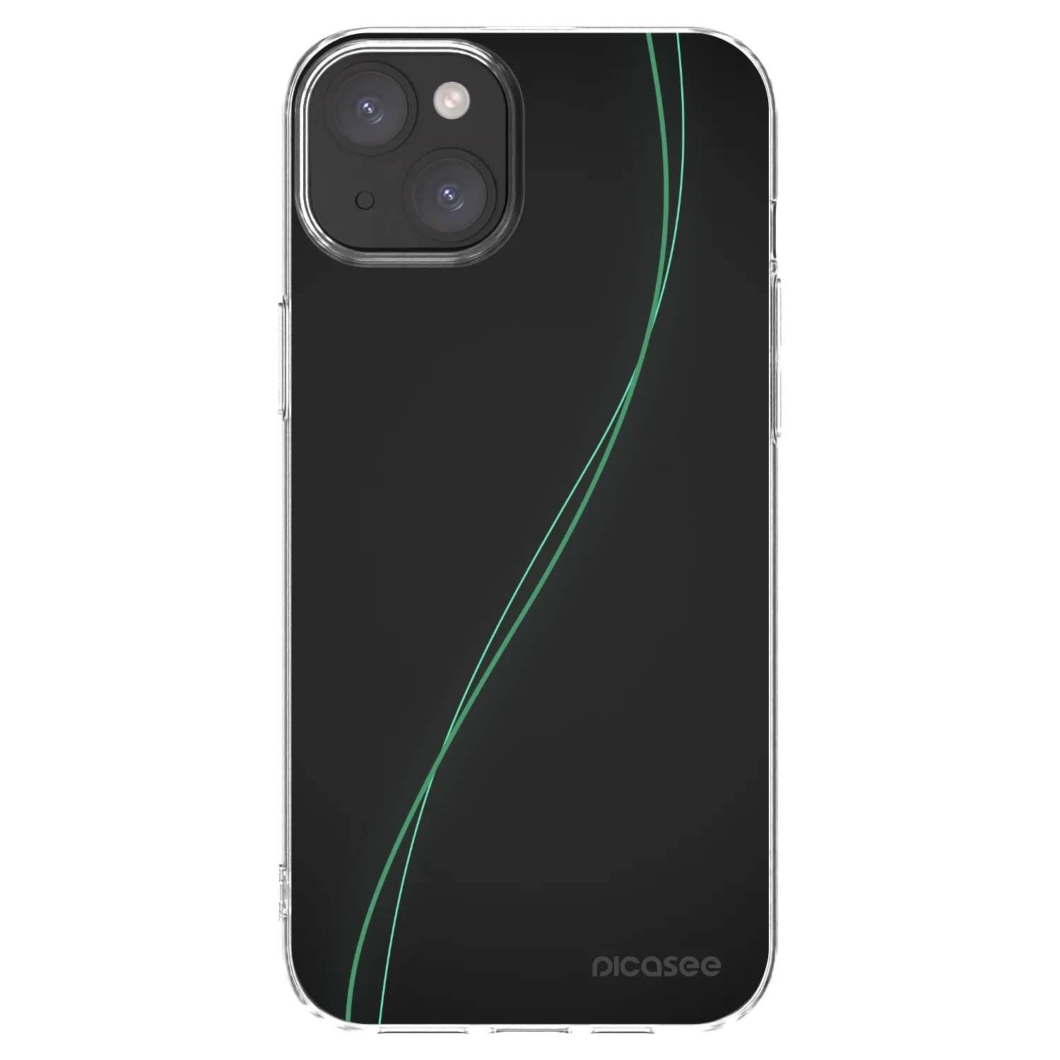 Picasee silikonski prozorni ovitek za Apple iPhone 15 Plus - Be Different