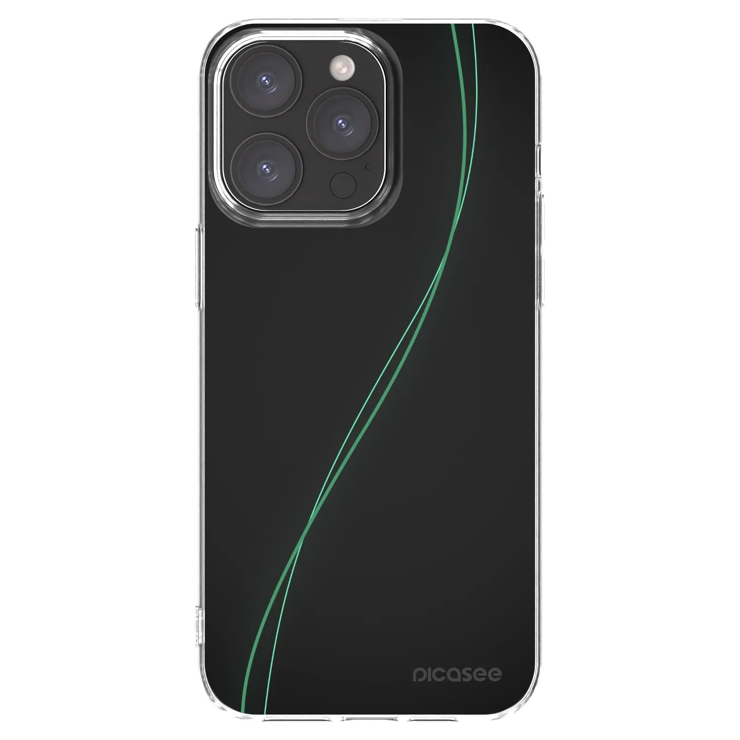 Picasee silikonski prozorni ovitek za Apple iPhone 15 Pro Max - Be Different
