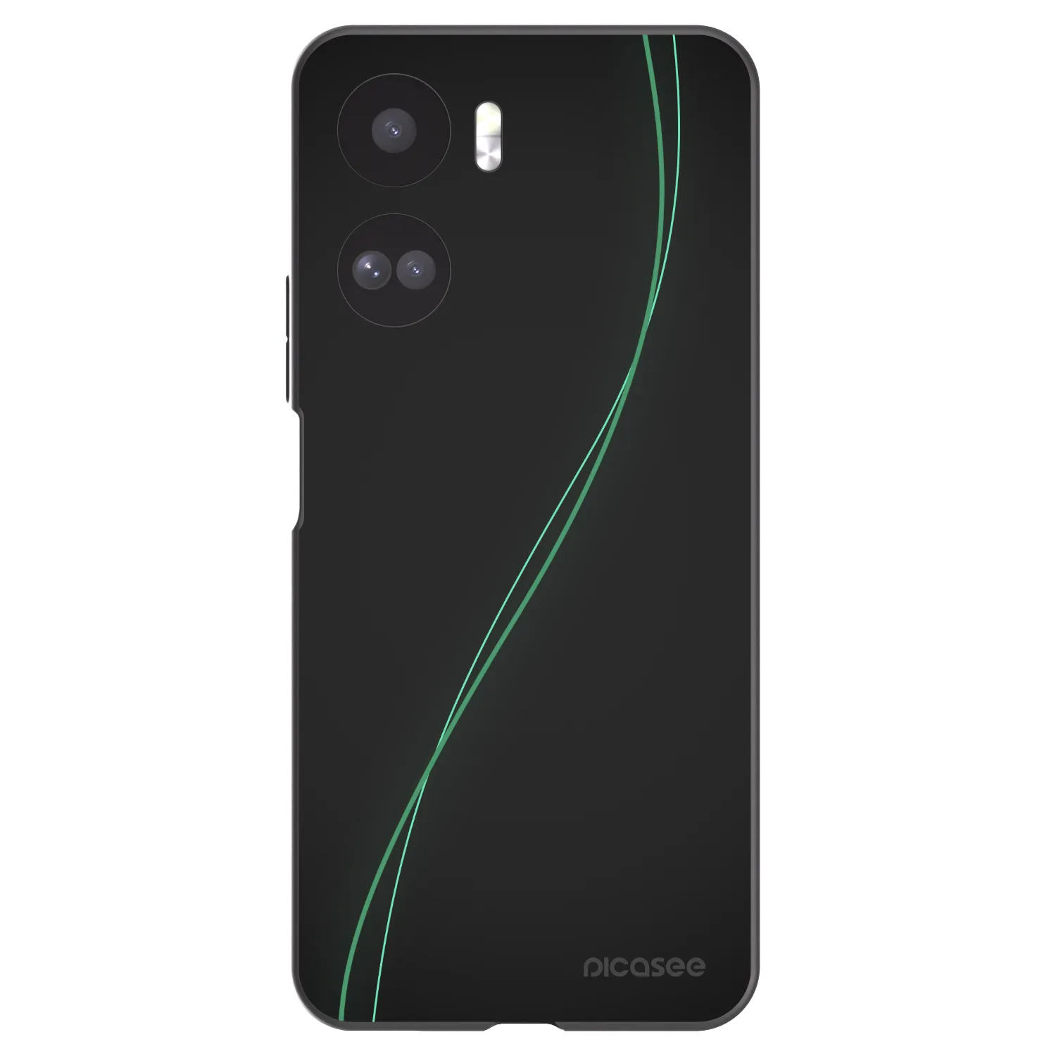 Picasee silikonski črni ovitek za Honor 90 Lite 5G - Be Different