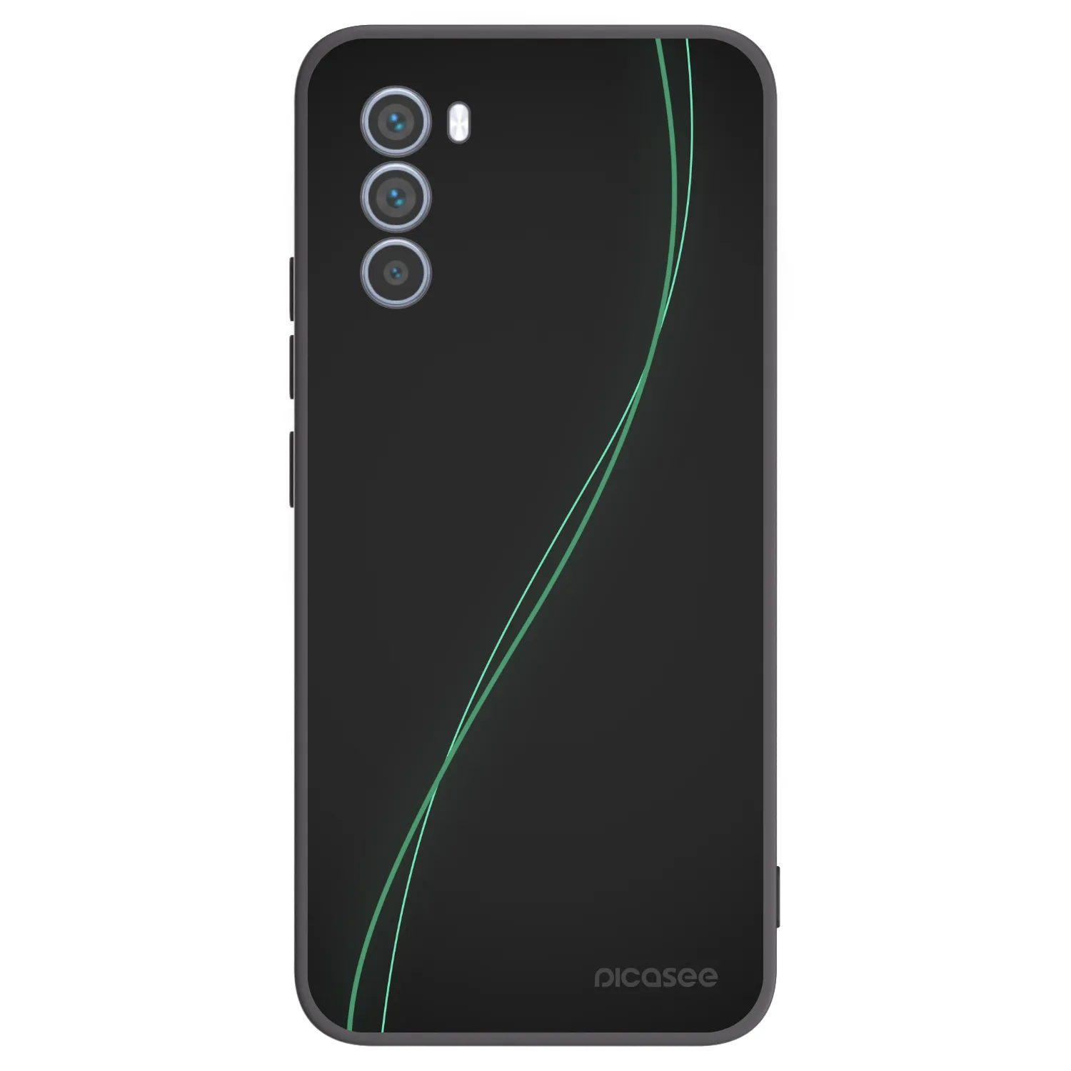 Picasee silikonski črni ovitek za Motorola Moto G62 - Be Different