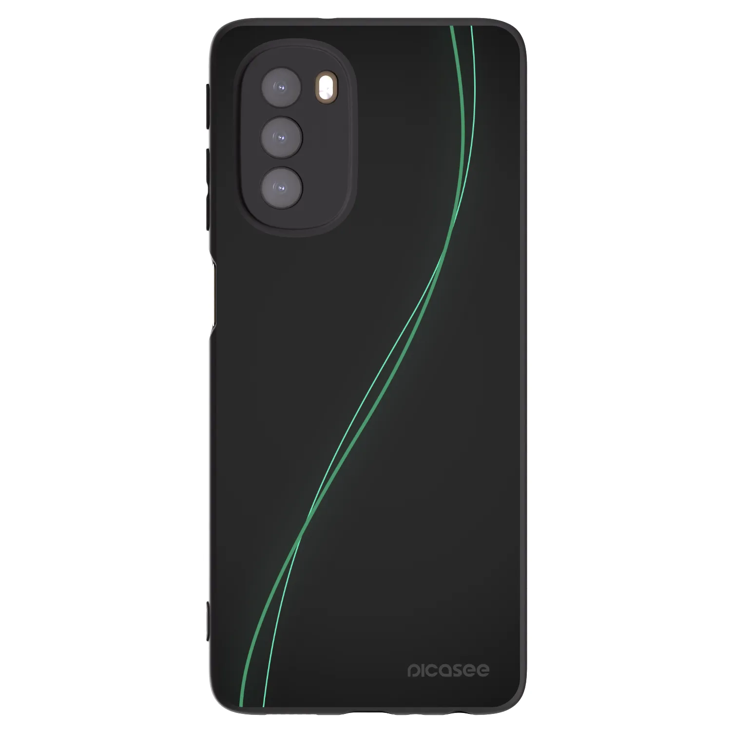 Picasee silikonski črni ovitek za Motorola Moto G51 - Be Different