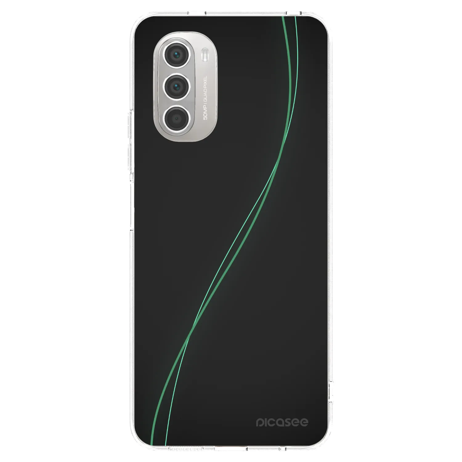 Picasee silikonski prozorni ovitek za Motorola Moto G51 - Be Different