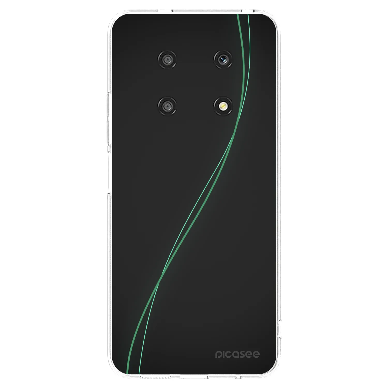 Picasee silikonski prozorni ovitek za Honor Magic4 Lite 5G - Be Different