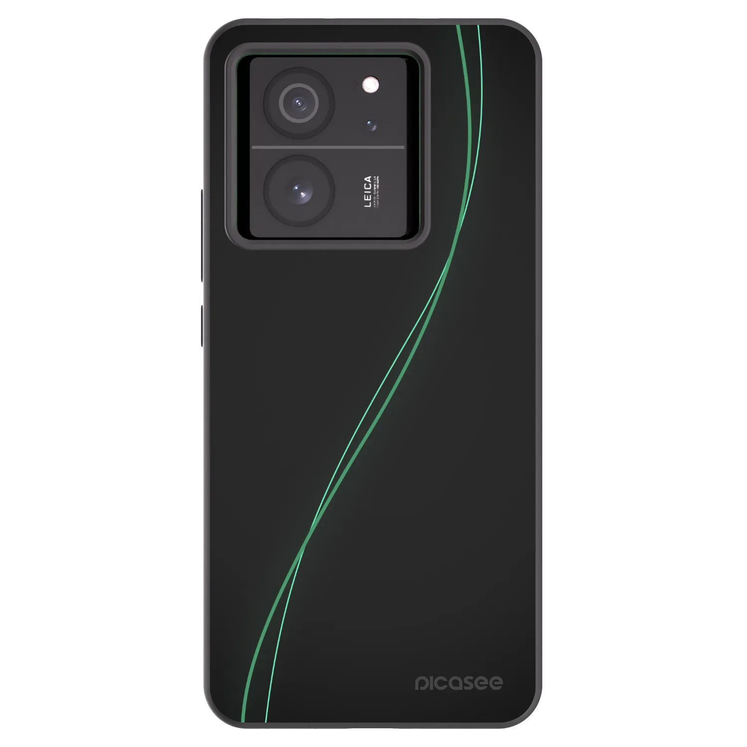 Picasee silikonski črni ovitek za Xiaomi 13T - Be Different