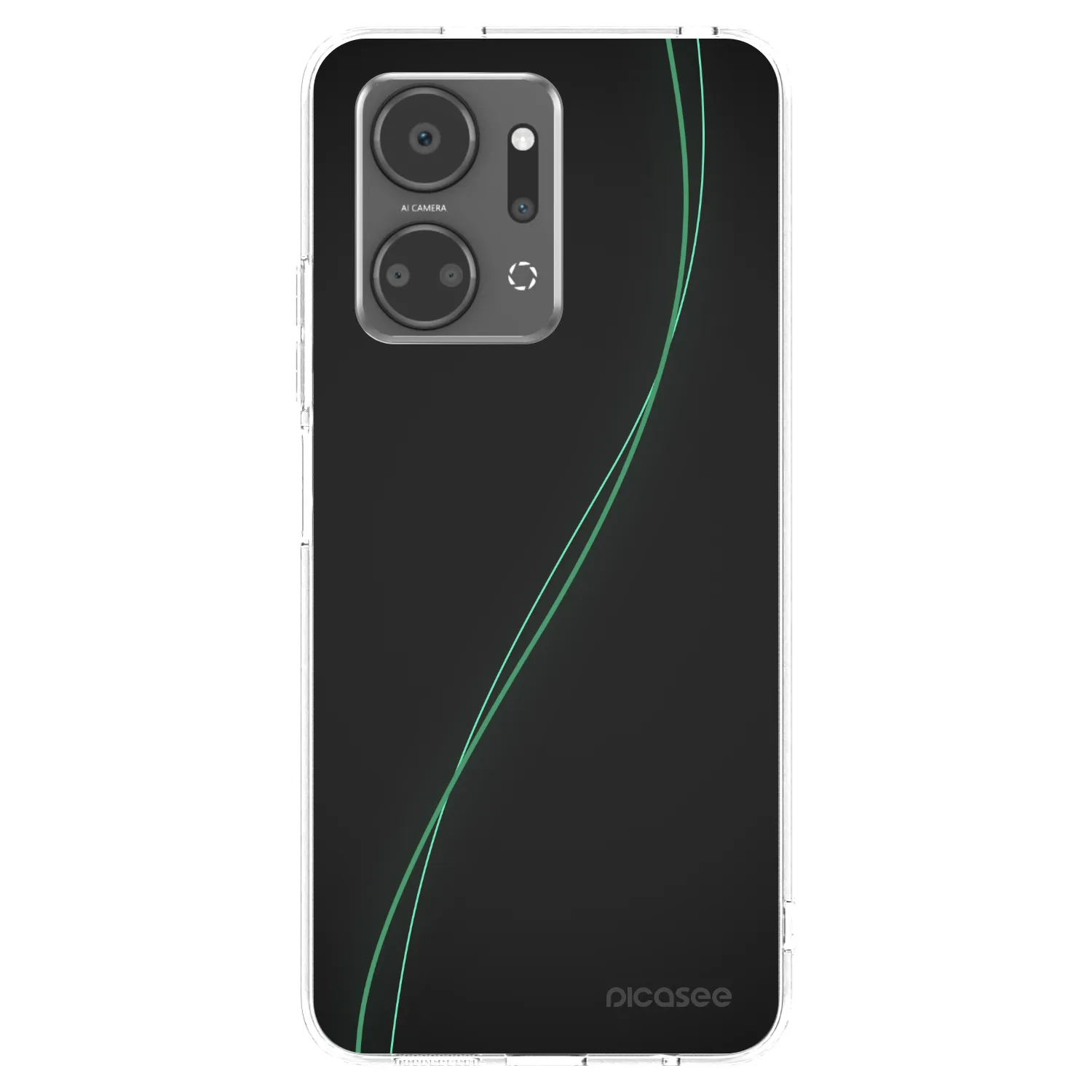 Picasee silikonski prozorni ovitek za Honor X7a - Be Different