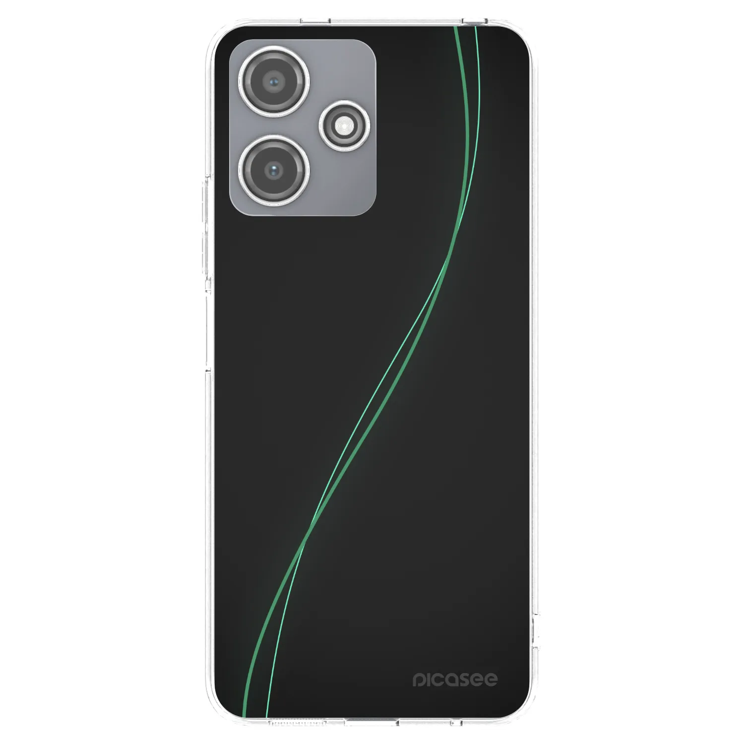 Picasee silikonski prozorni ovitek za Xiaomi Redmi 12 5G - Be Different
