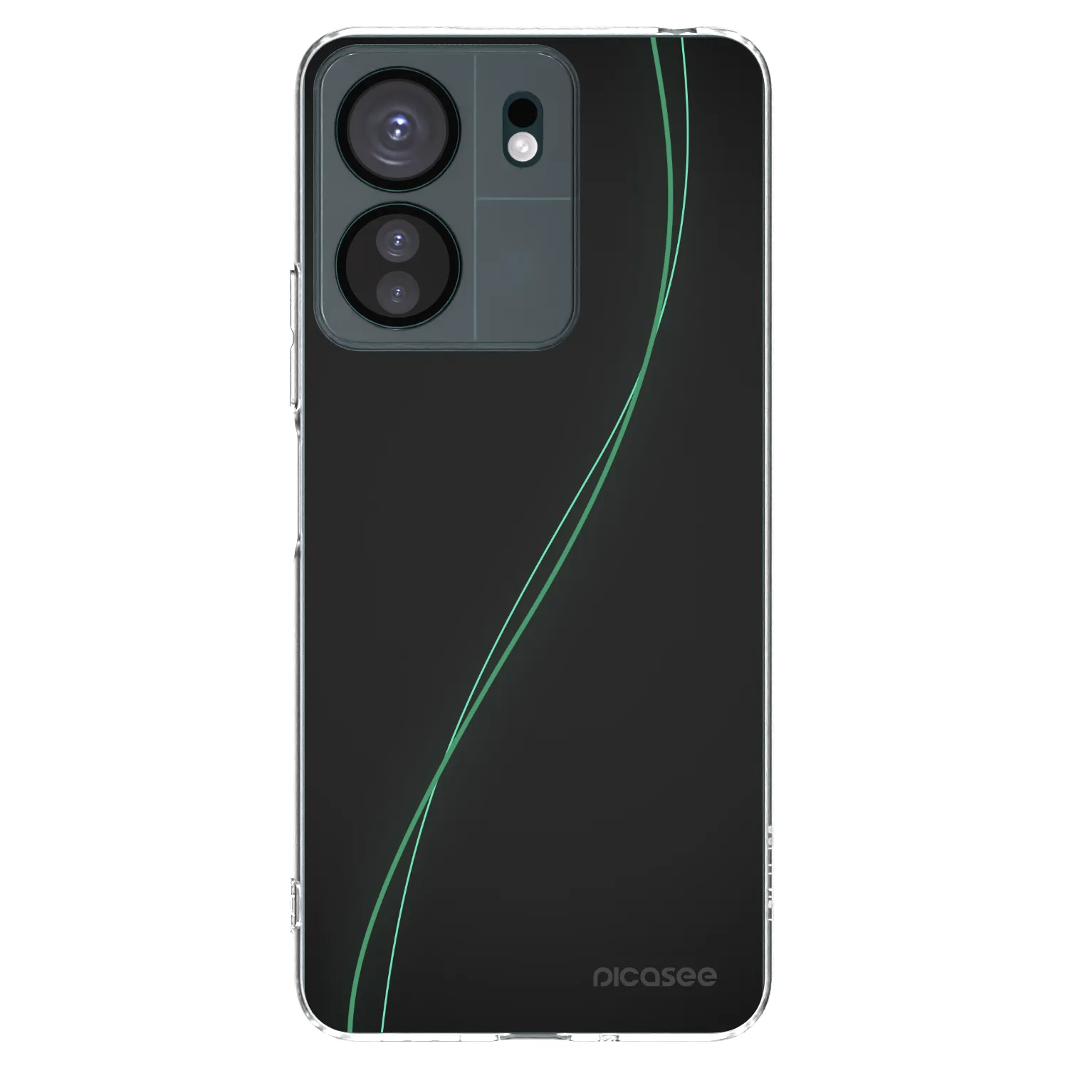 Picasee silikonski prozorni ovitek za Xiaomi Redmi 13C 4G - Be Different