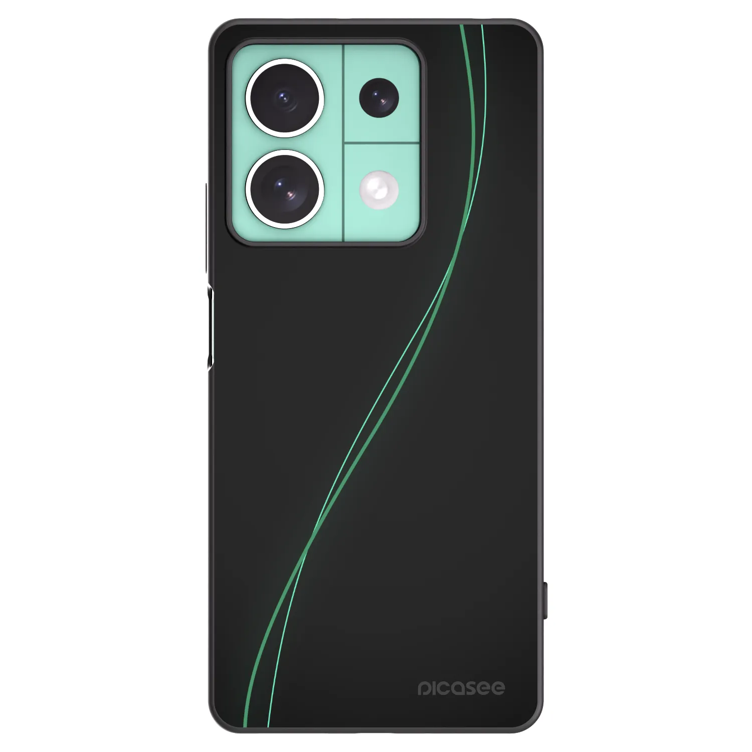 Picasee silikonski črni ovitek za Xiaomi Redmi Note 13 5G - Be Different