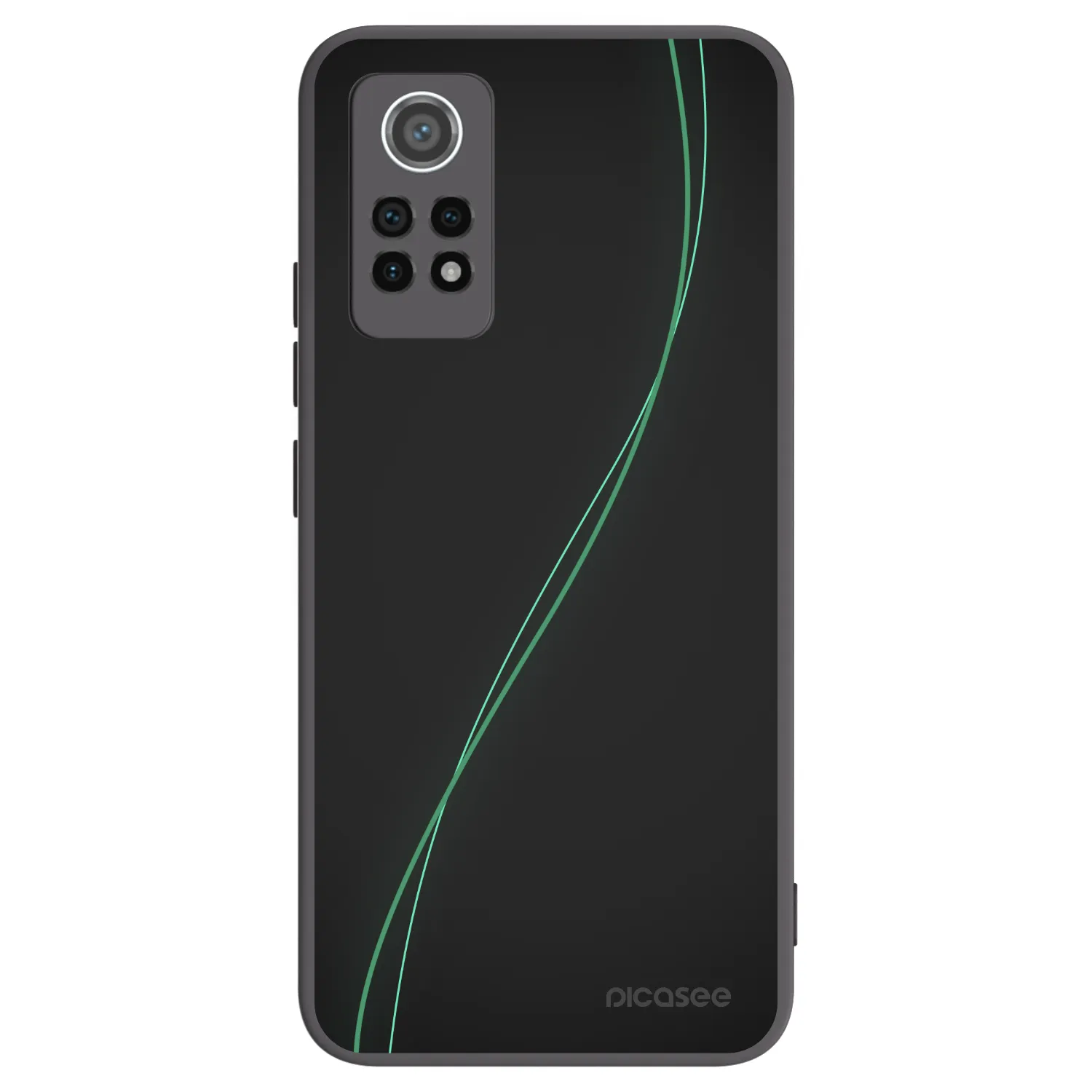 Picasee silikonski črni ovitek za Xiaomi Redmi Note 12 Pro 4G - Be Different
