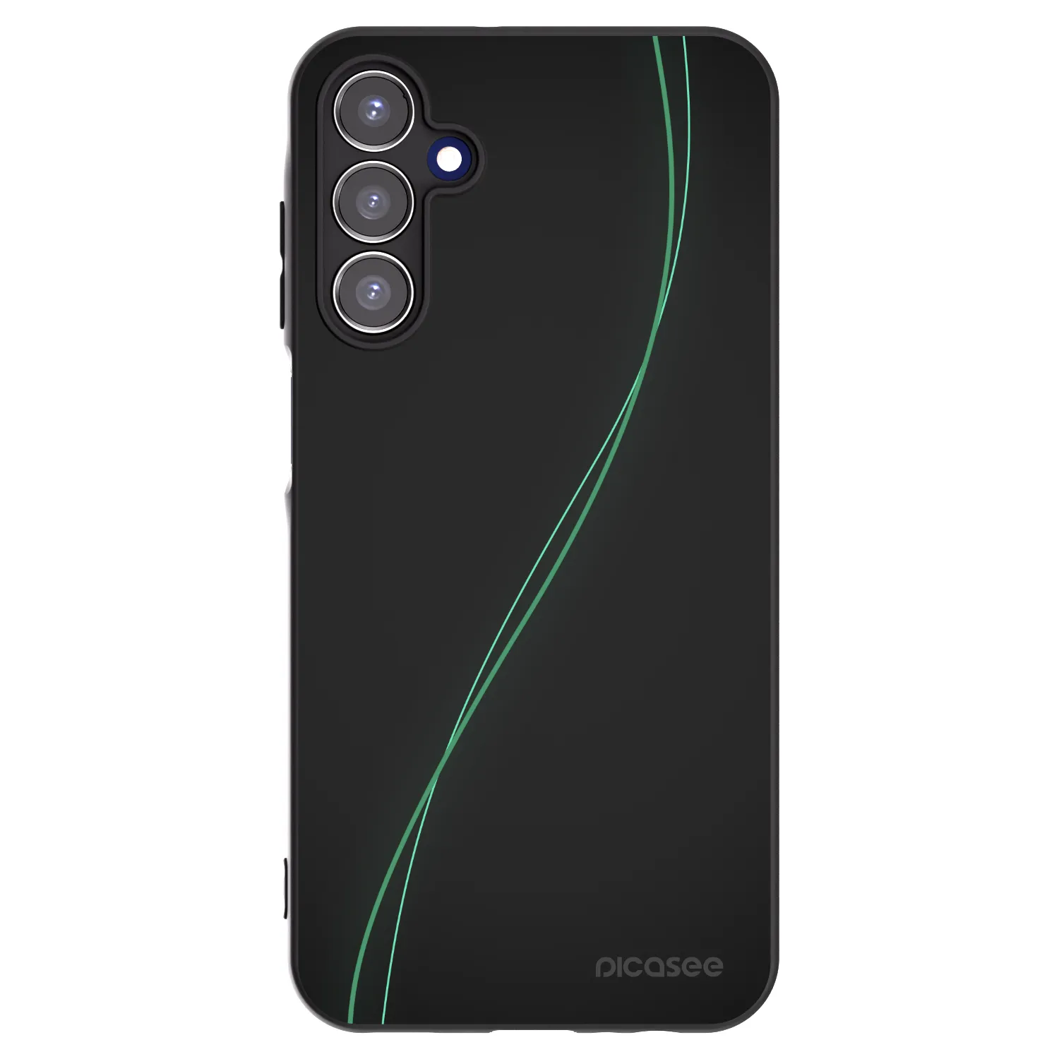 Picasee silikonski črni ovitek za Samsung Galaxy A15 A155F 4G - Be Different