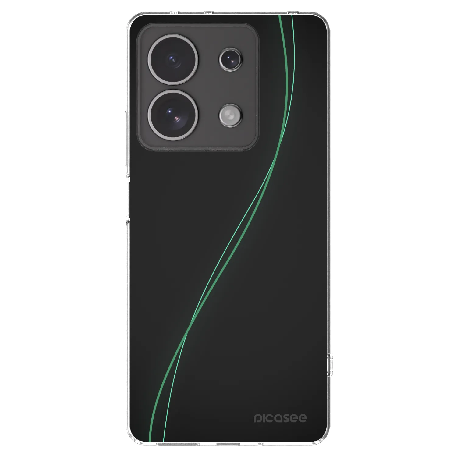 Picasee silikonski prozorni ovitek za Xiaomi Redmi Note 13 4G - Be Different