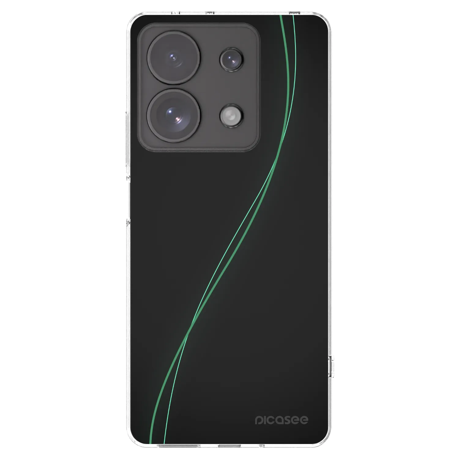 Picasee silikonski prozorni ovitek za Xiaomi Redmi Note 13 Pro 4G - Be Different