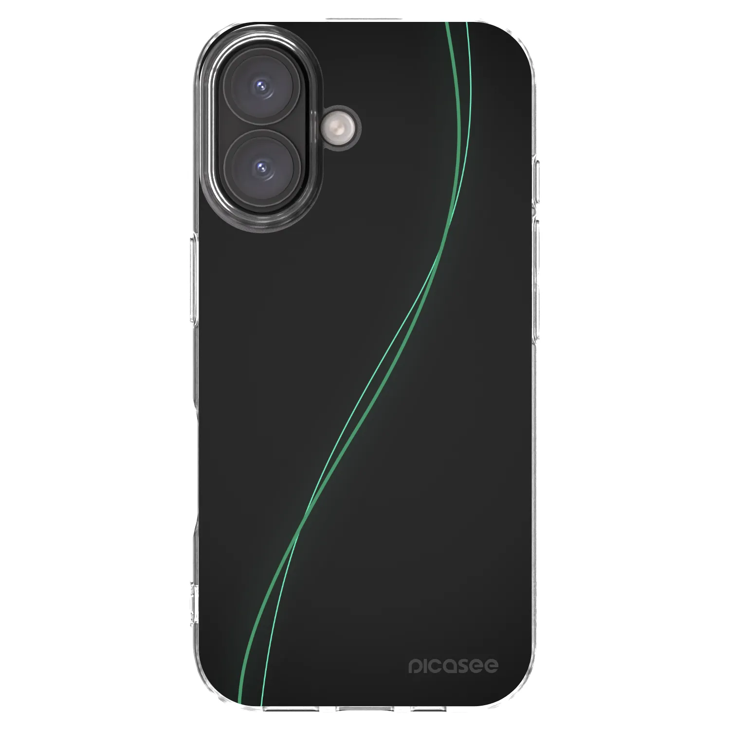 Picasee silikonski prozorni ovitek za Apple iPhone 16 - Be Different