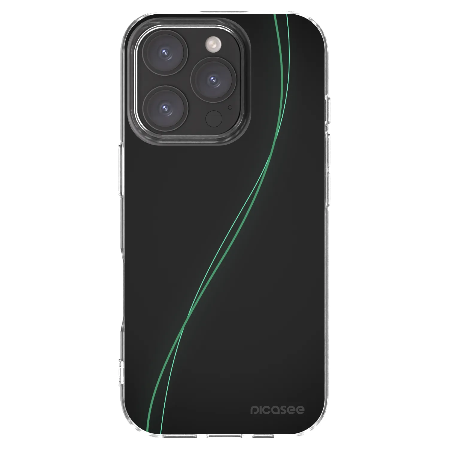Picasee silikonski prozorni ovitek za Apple iPhone 16 Pro - Be Different