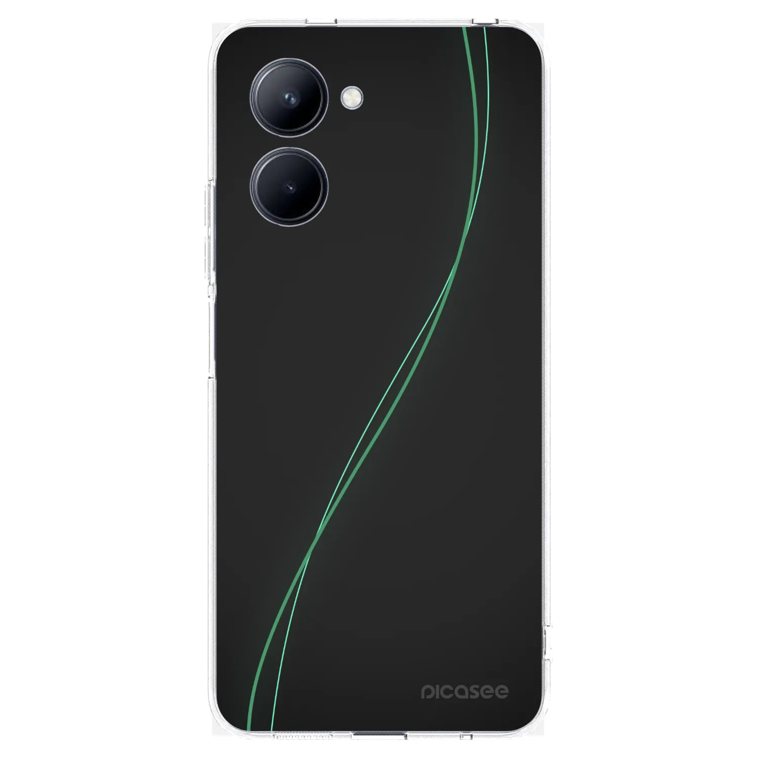Picasee silikonski prozorni ovitek za Realme C33 (2023) - Be Different