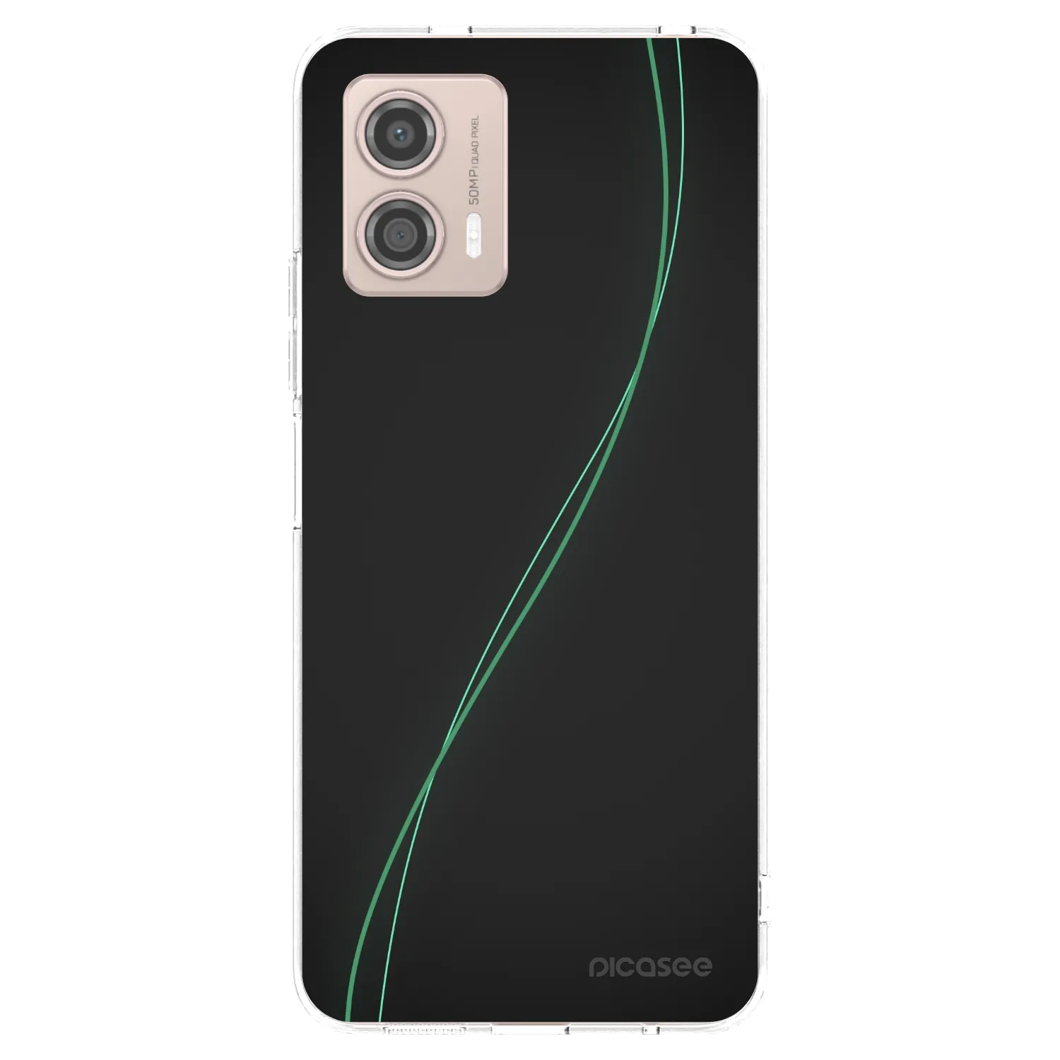 Picasee silikonski prozorni ovitek za Motorola Moto G53 5G - Be Different