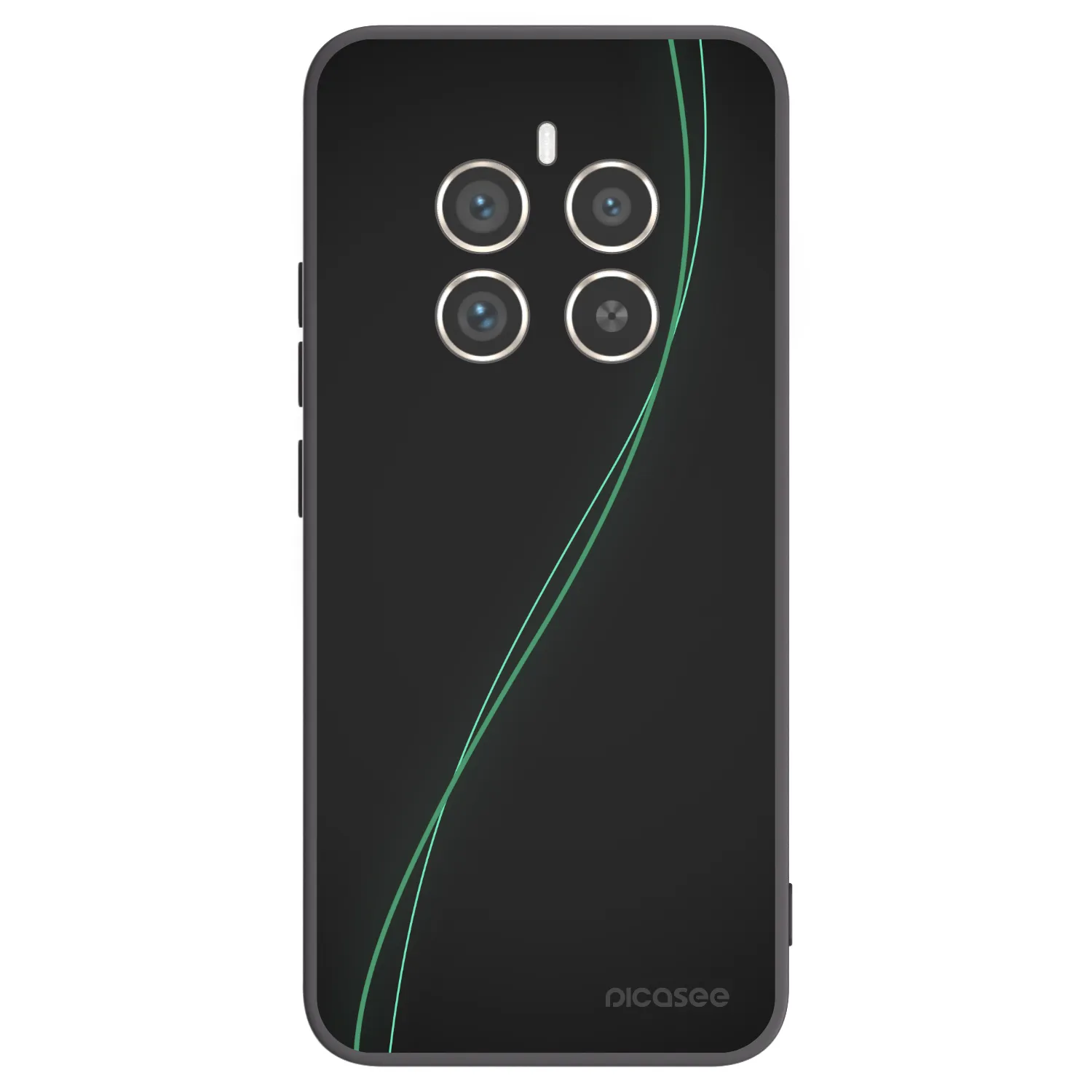 Picasee silikonski črni ovitek za Realme 12 Pro 5G - Be Different