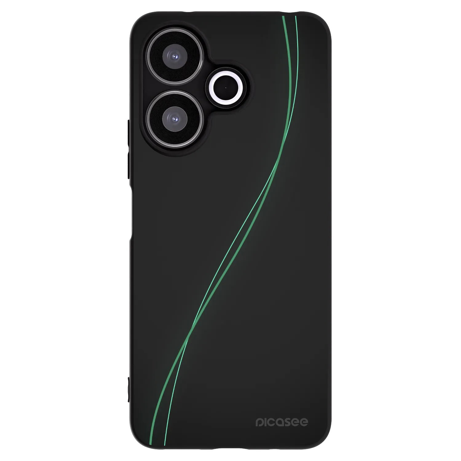 Picasee silikonski črni ovitek za Xiaomi Redmi 13 4G - Be Different