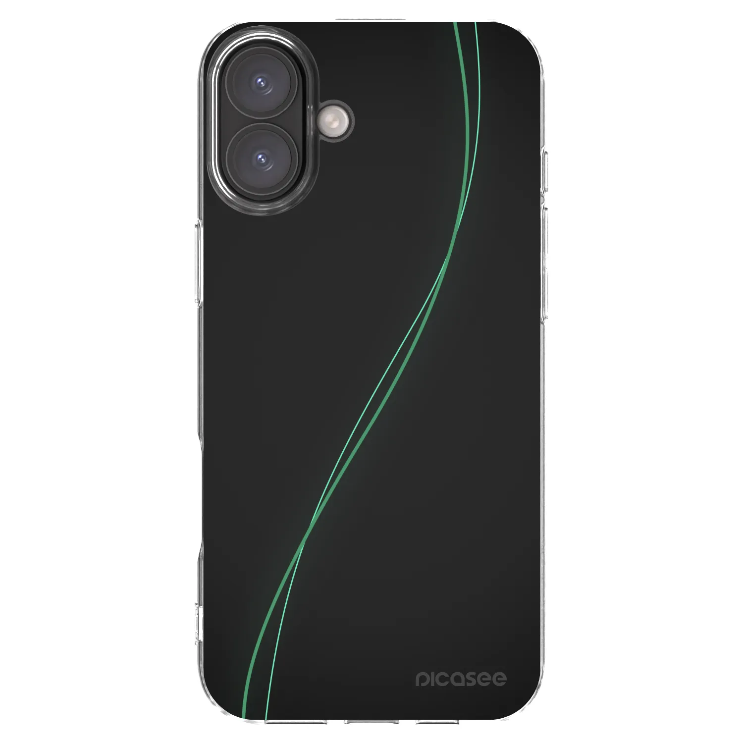 Picasee silikonski prozorni ovitek za Apple iPhone 16 Plus - Be Different