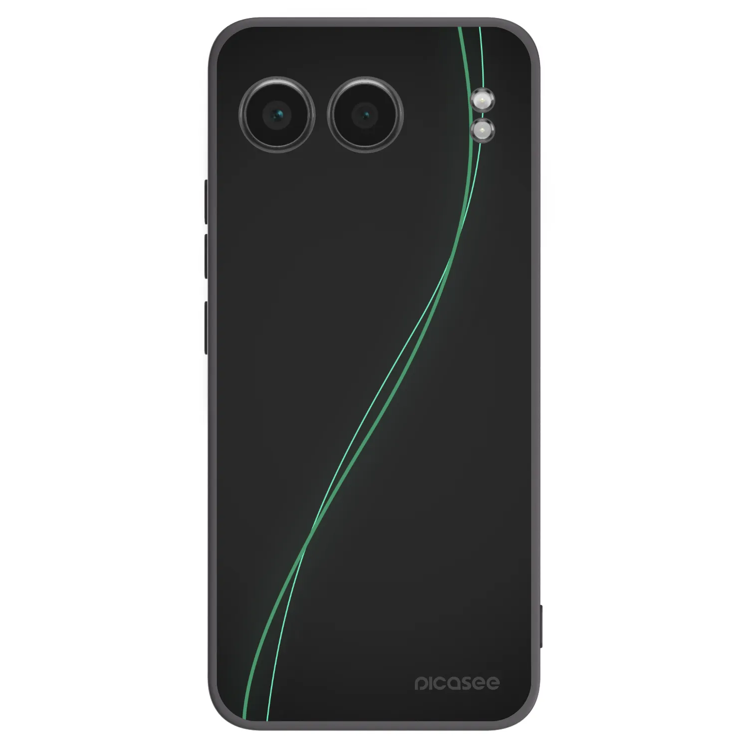 Picasee silikonski črni ovitek za OnePlus Nord 4 - Be Different