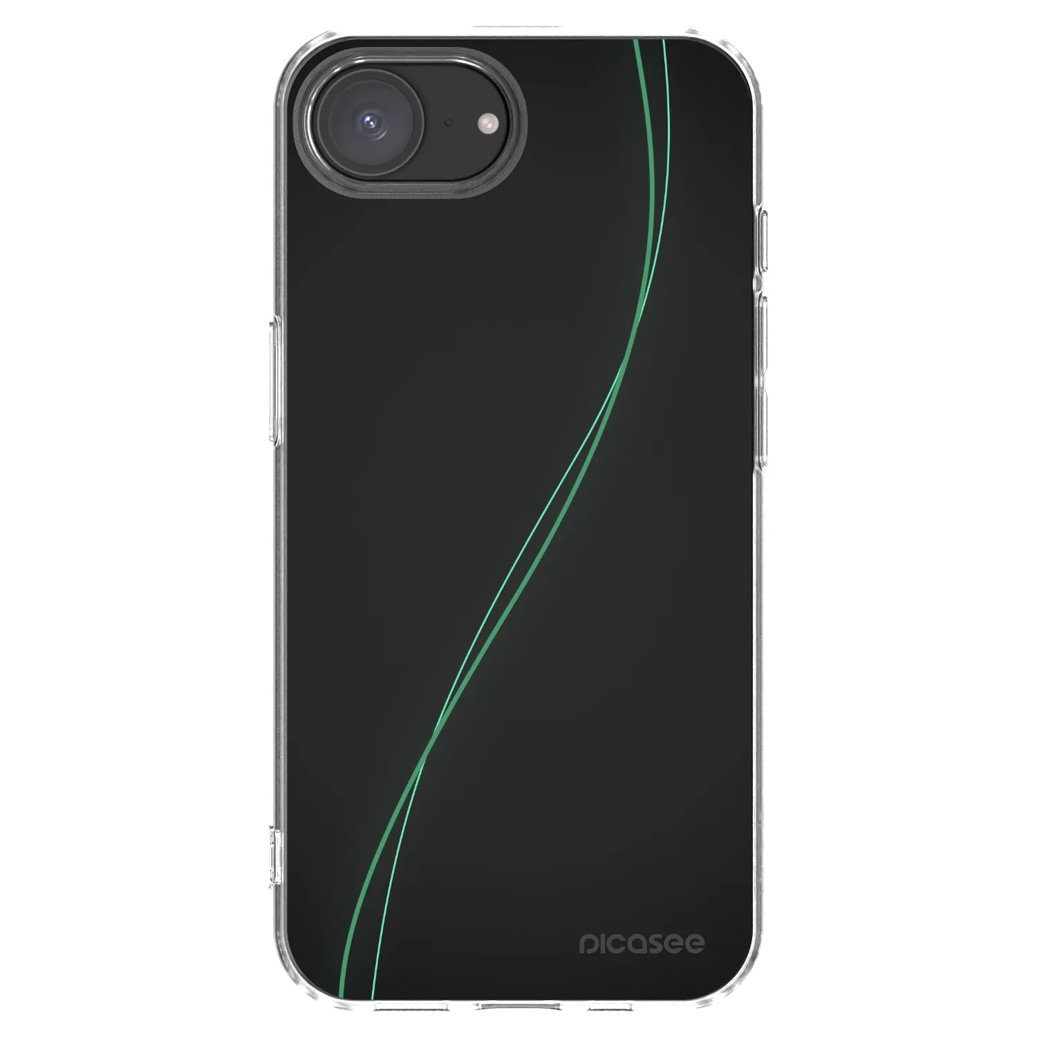 Picasee silikonski prozorni ovitek za Apple iPhone 16e - Be Different