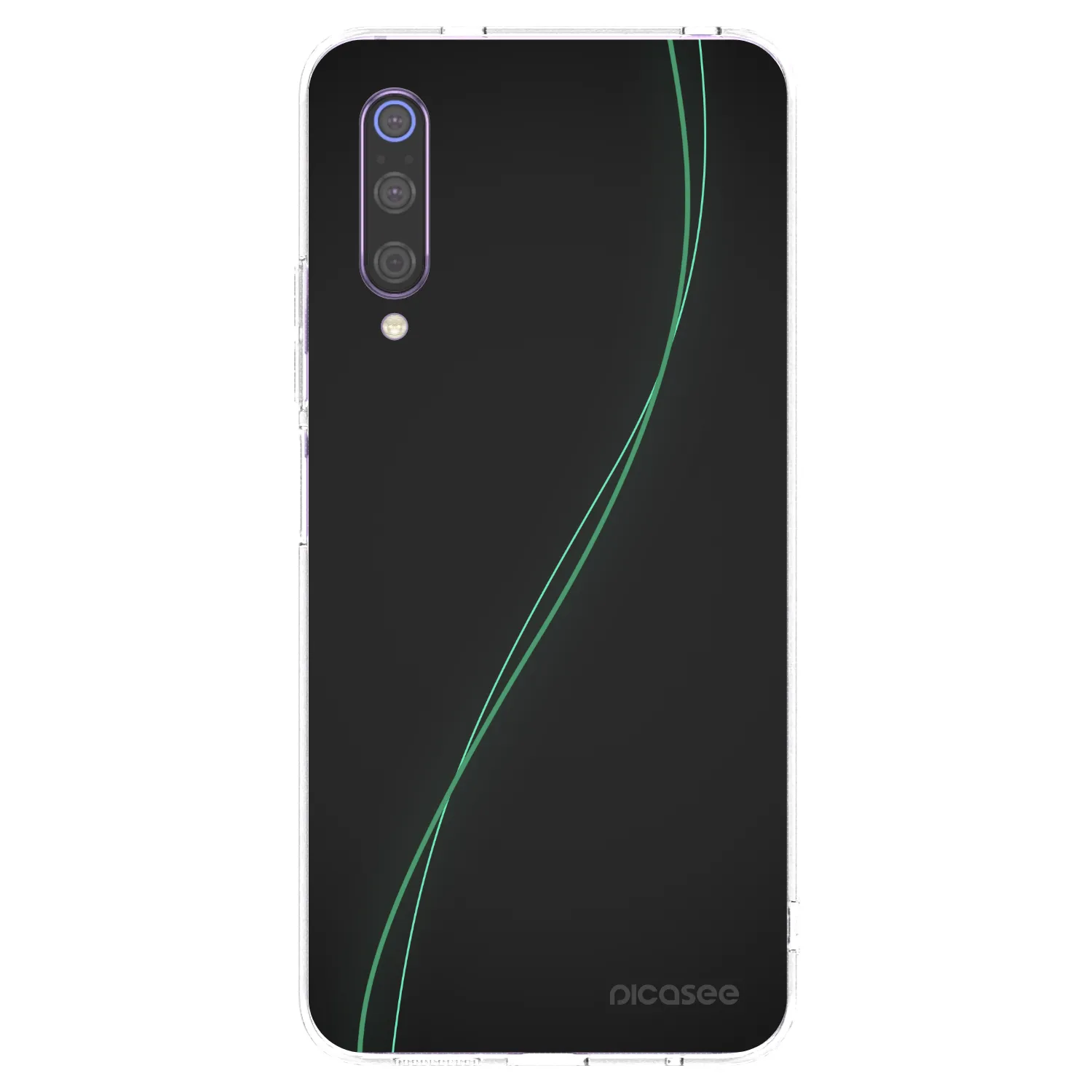 Picasee silikonski prozorni ovitek za Xiaomi Mi 9 - Be Different