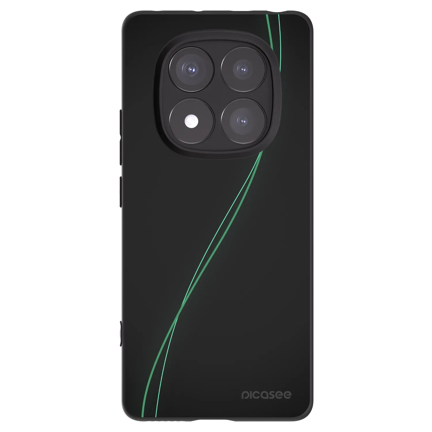 Picasee silikonski črni ovitek za Xiaomi Redmi Note 14 Pro+ 5G - Be Different
