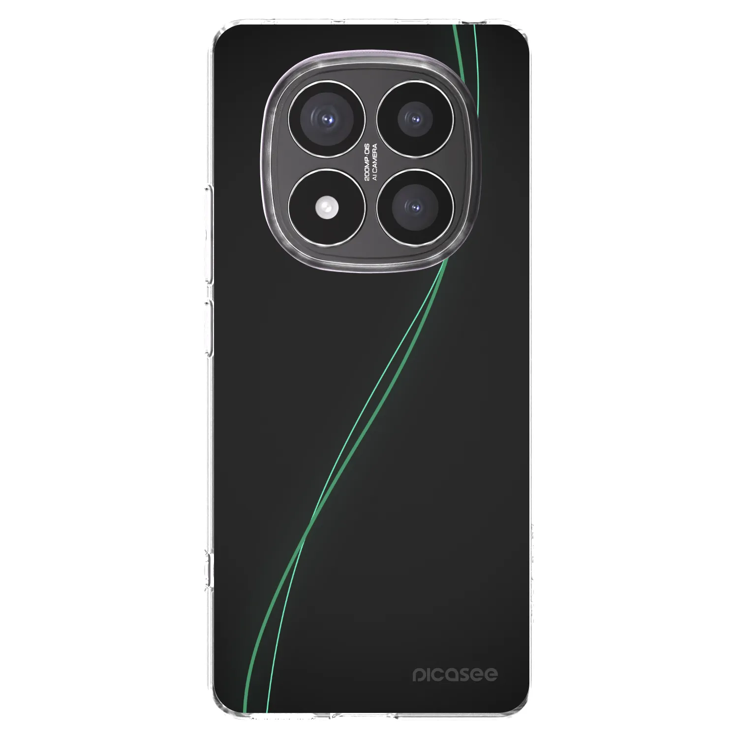 Picasee silikonski prozorni ovitek za Xiaomi Redmi Note 14 Pro+ 5G - Be Different