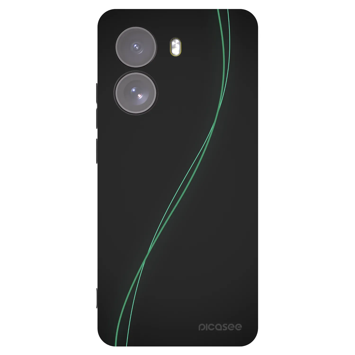 Picasee silikonski črni ovitek za Xiaomi Poco X7 - Be Different