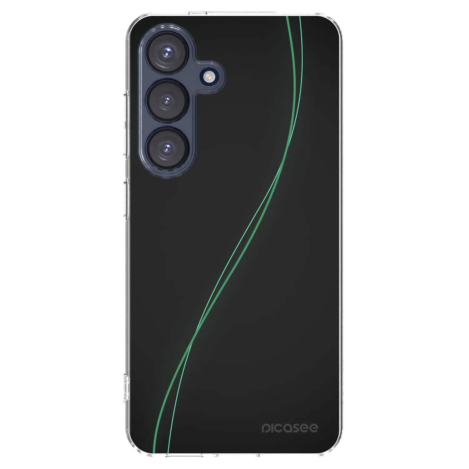 Picasee silikonski prozorni ovitek za Samsung Galaxy S25 5G - Be Different