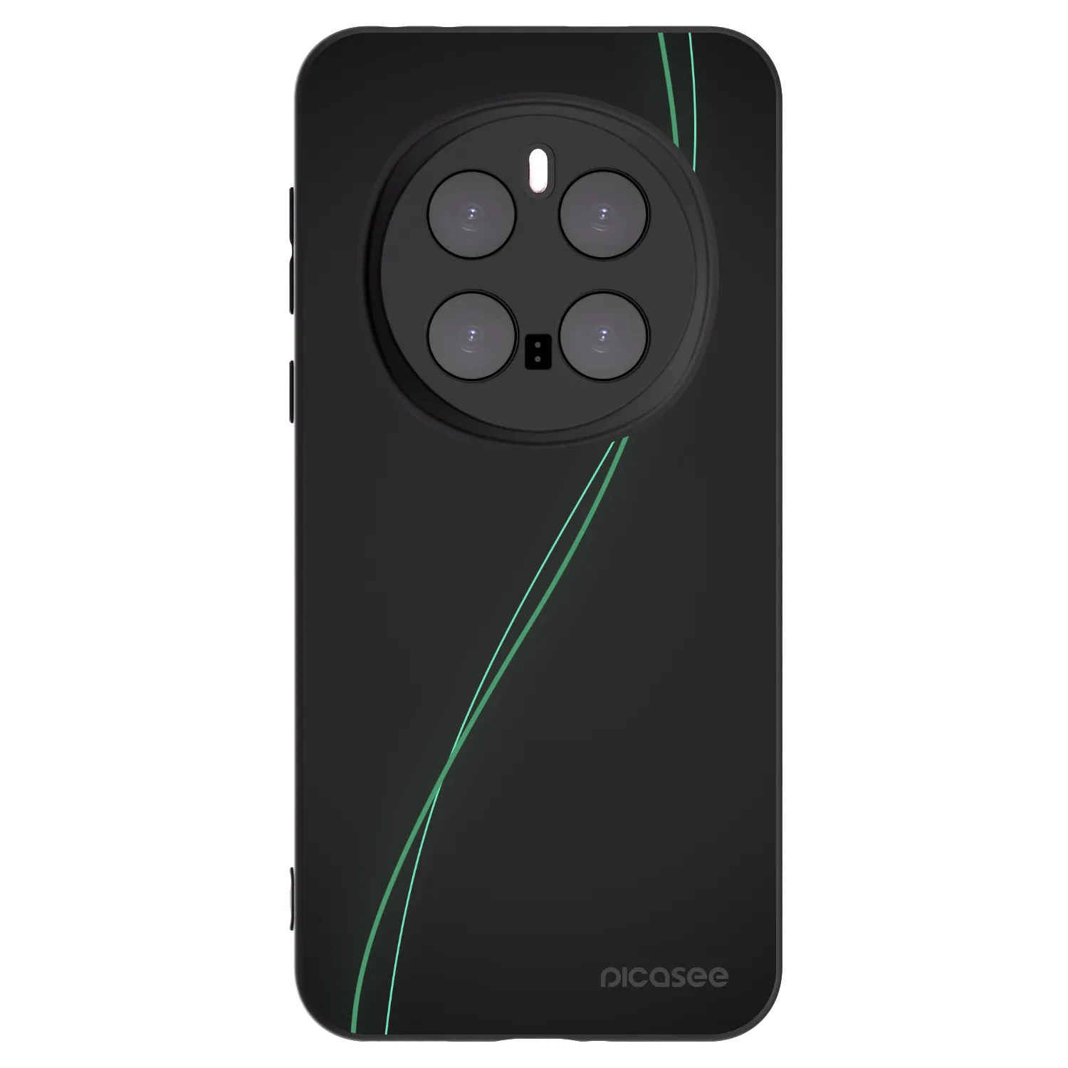 Picasee silikonski črni ovitek za Honor Magic7 Pro 5G - Be Different