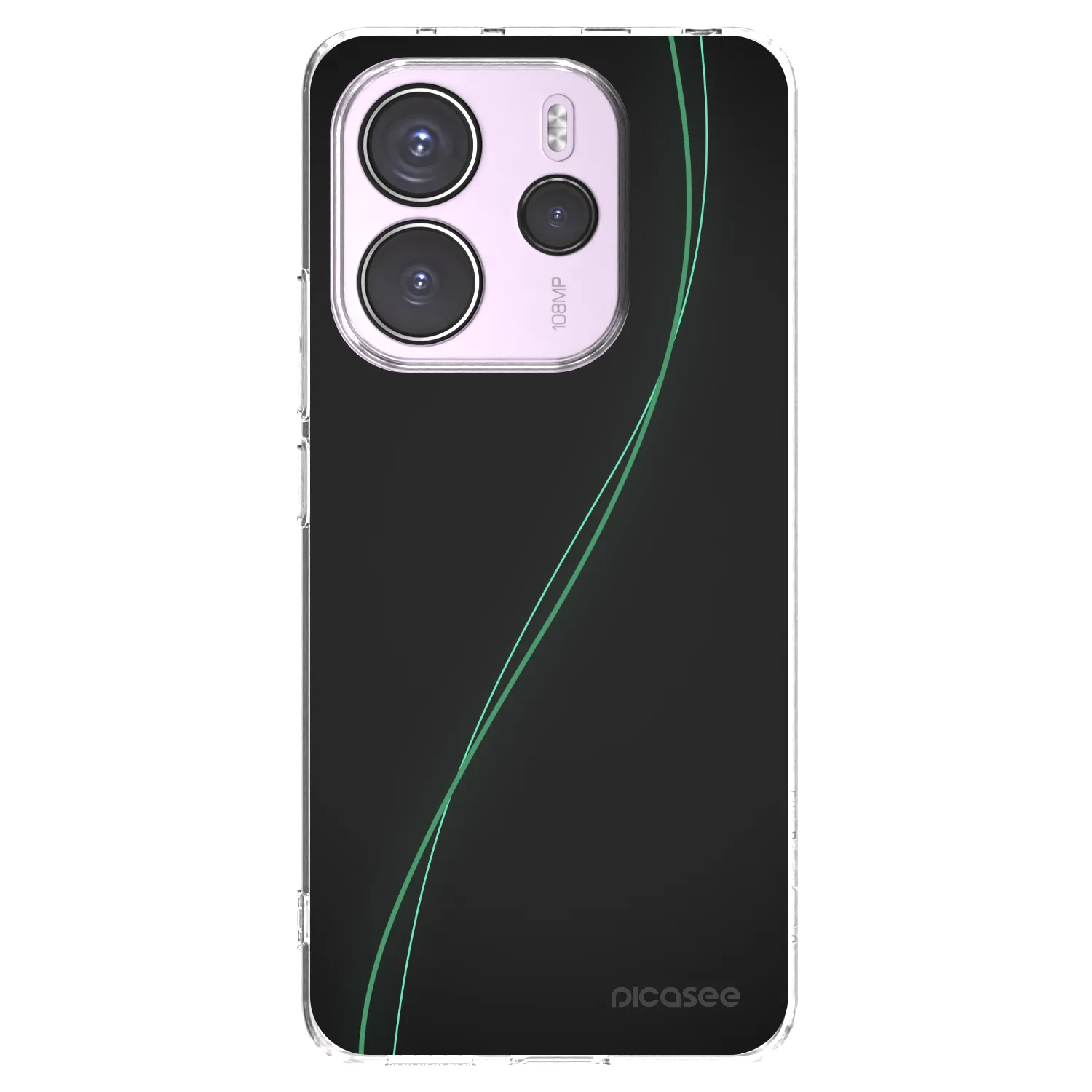 Picasee silikonski prozorni ovitek za Xiaomi Redmi Note 14 4G - Be Different