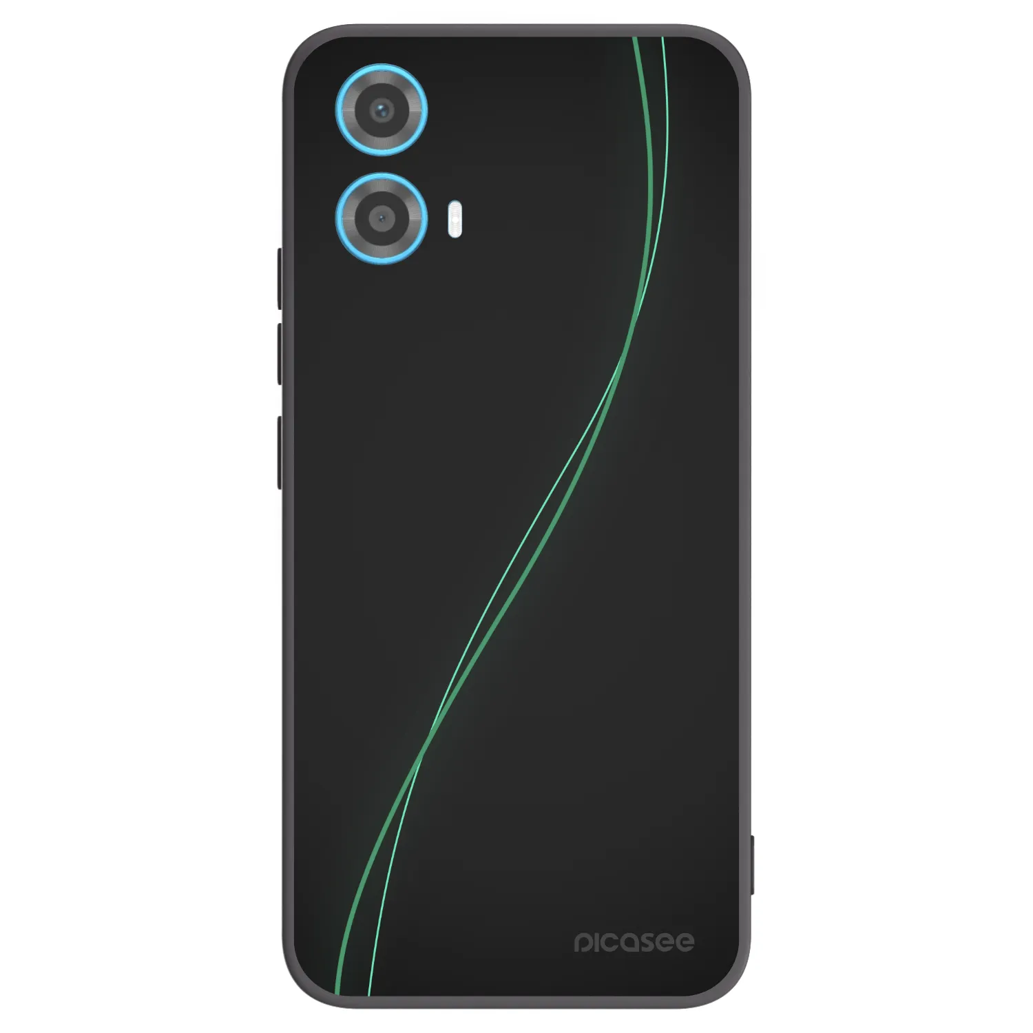 Picasee silikonski črni ovitek za Motorola Moto G34 5G - Be Different