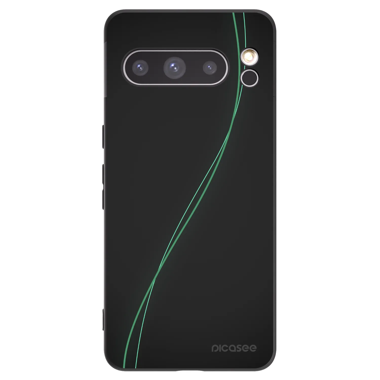 Picasee silikonski črni ovitek za Google Pixel 8 Pro - Be Different