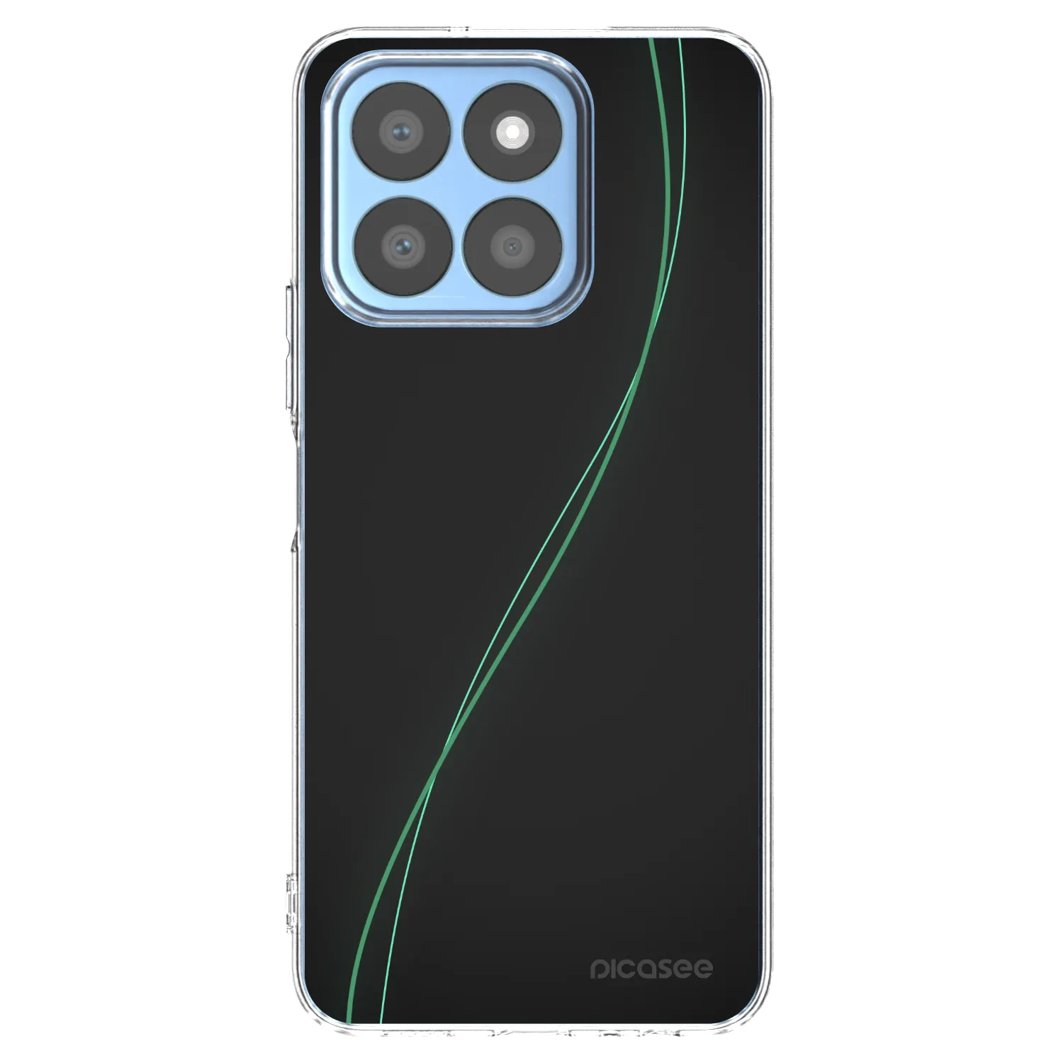 Picasee silikonski prozorni ovitek za Honor X8c - Be Different