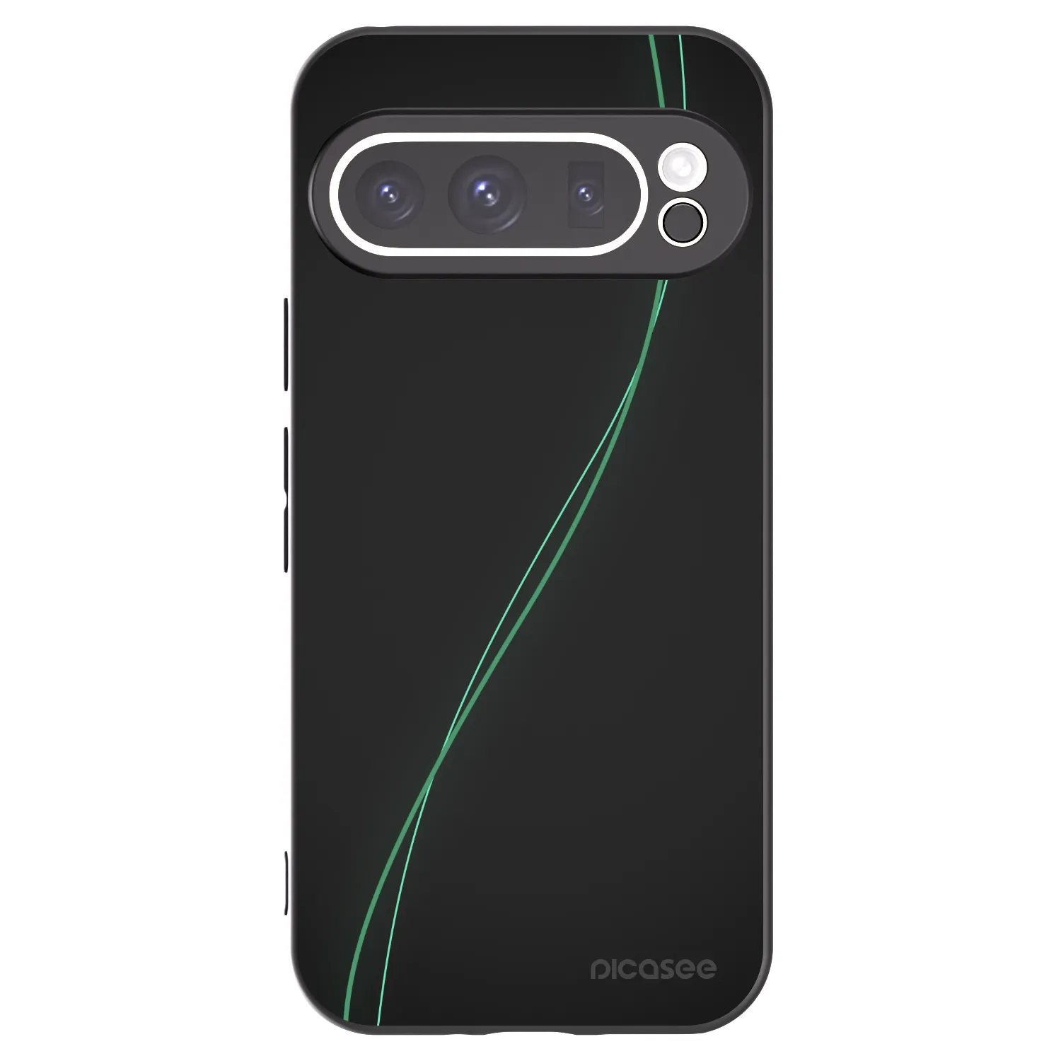Picasee silikonski črni ovitek za Google Pixel 9 Pro - Be Different