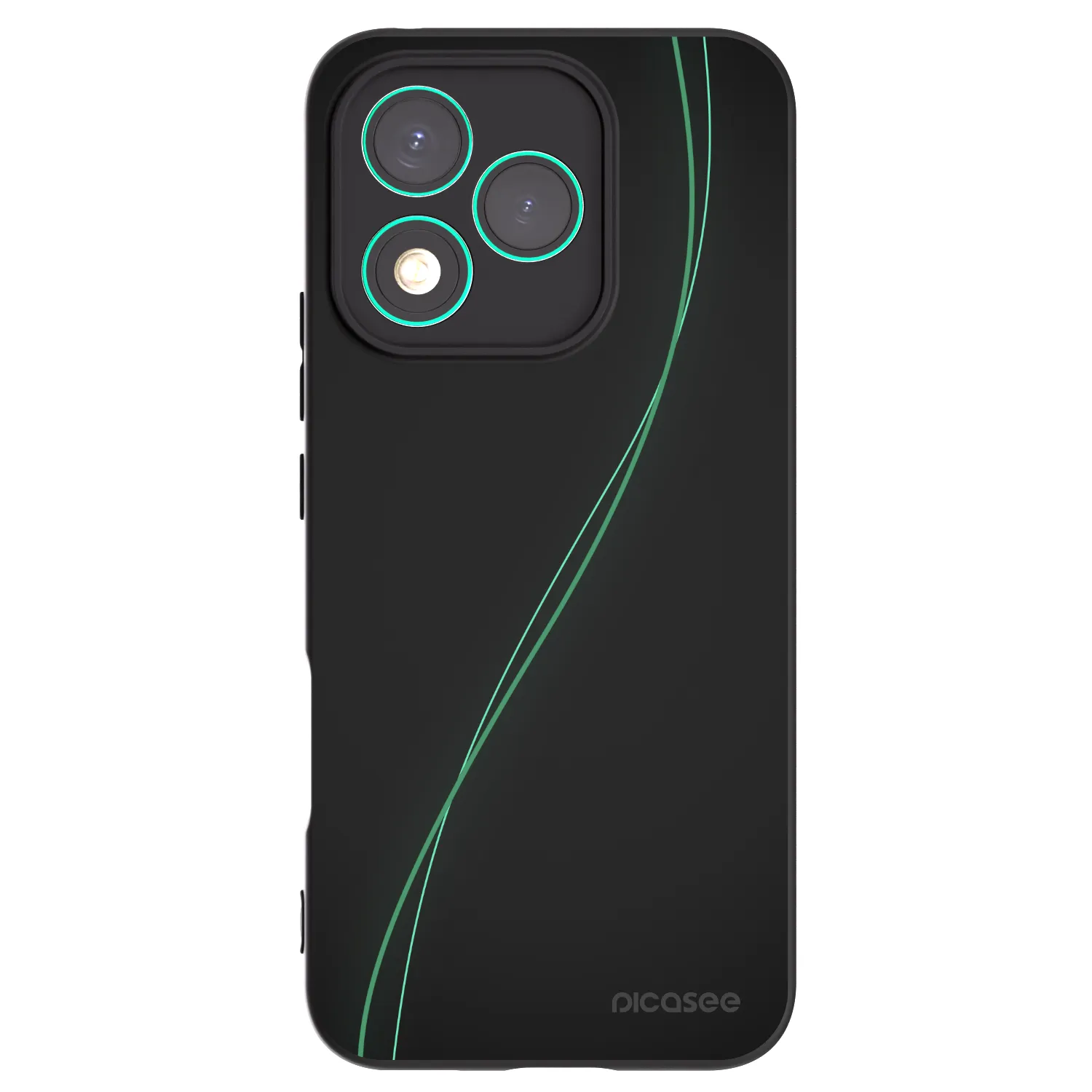 Picasee silikonski črni ovitek za Honor 400 Lite 5G - Be Different